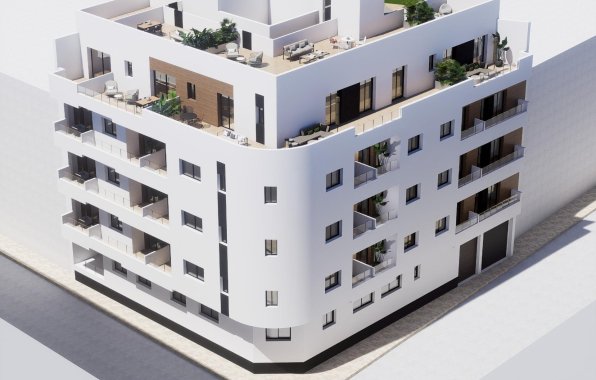 Apartment / flat - New Build - Torrevieja - pueblo