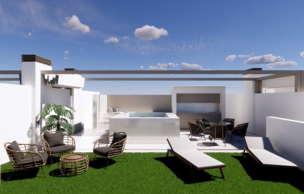 Bungalow - New Build - Pilar de la Horadada - pueblo