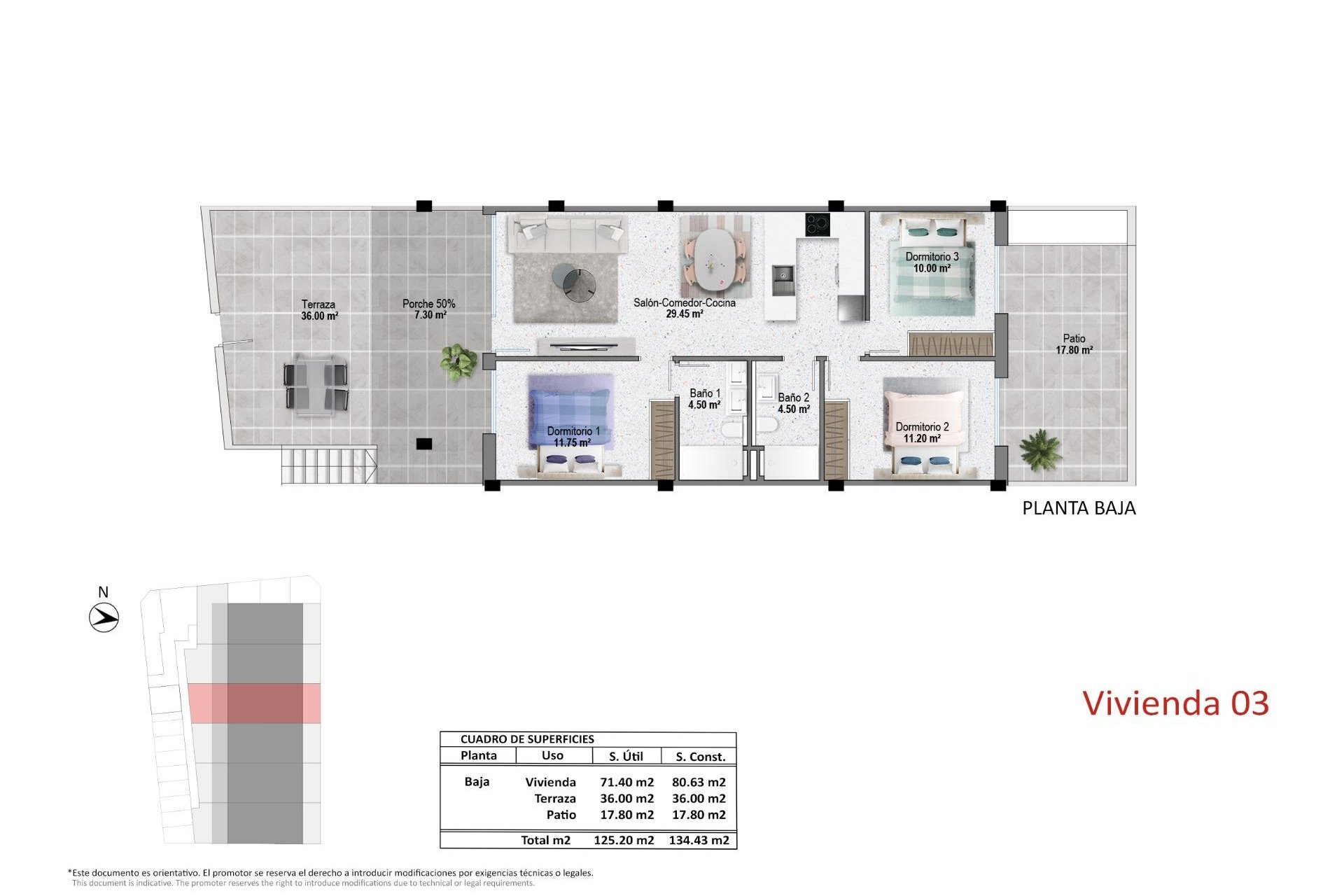 Neue Gebäude - Bungalow - Pilar de la Horadada - pueblo