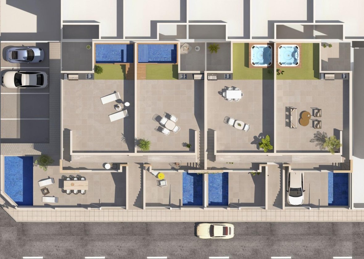 Neue Gebäude - Bungalow - San Pedro del Pinatar - Las Esperanzas