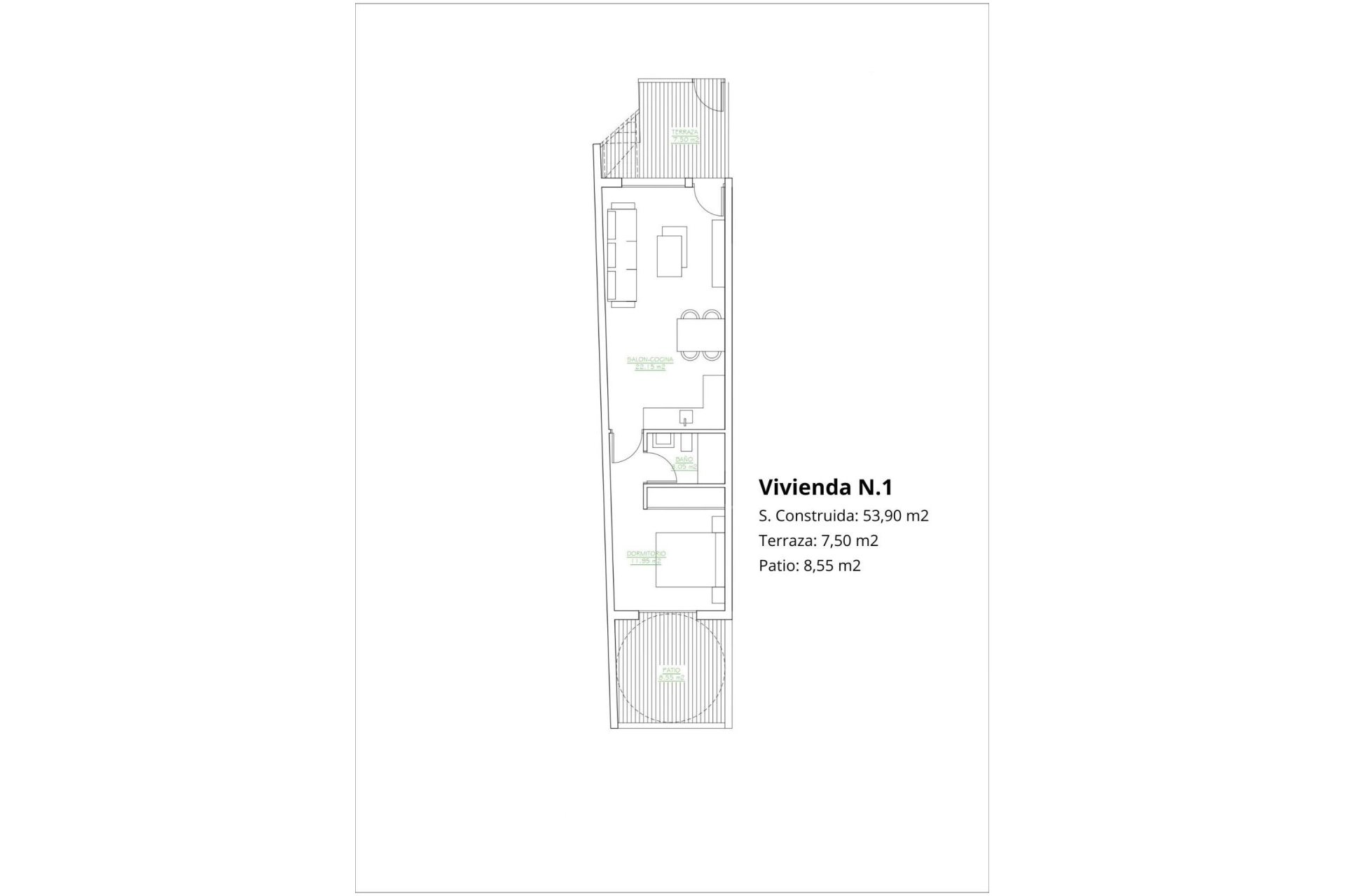 Neue Gebäude - Bungalow - San Pedro del Pinatar - Los Antolinos