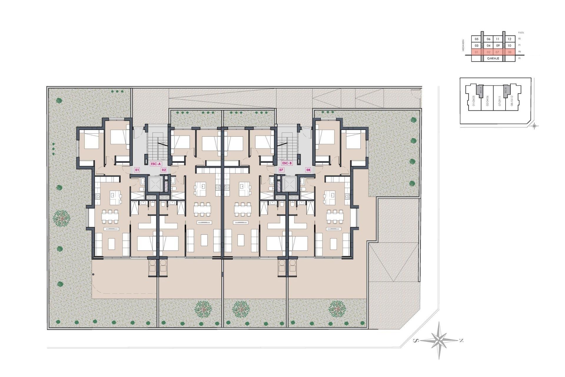 Neue Gebäude - Penthouse - Benijofar