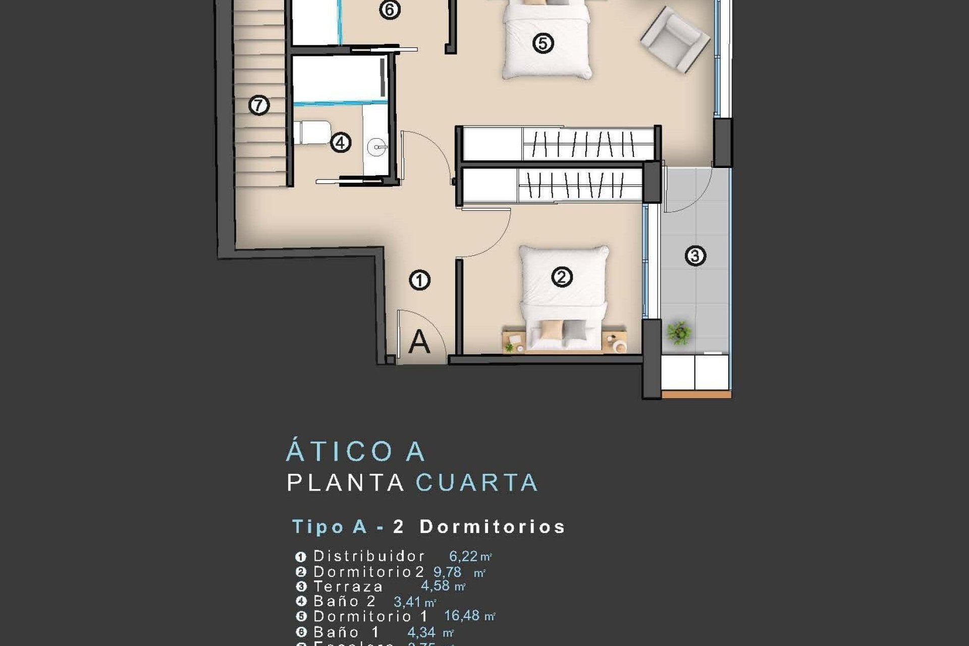 Neue Gebäude - Penthouse - Torrevieja - Centro