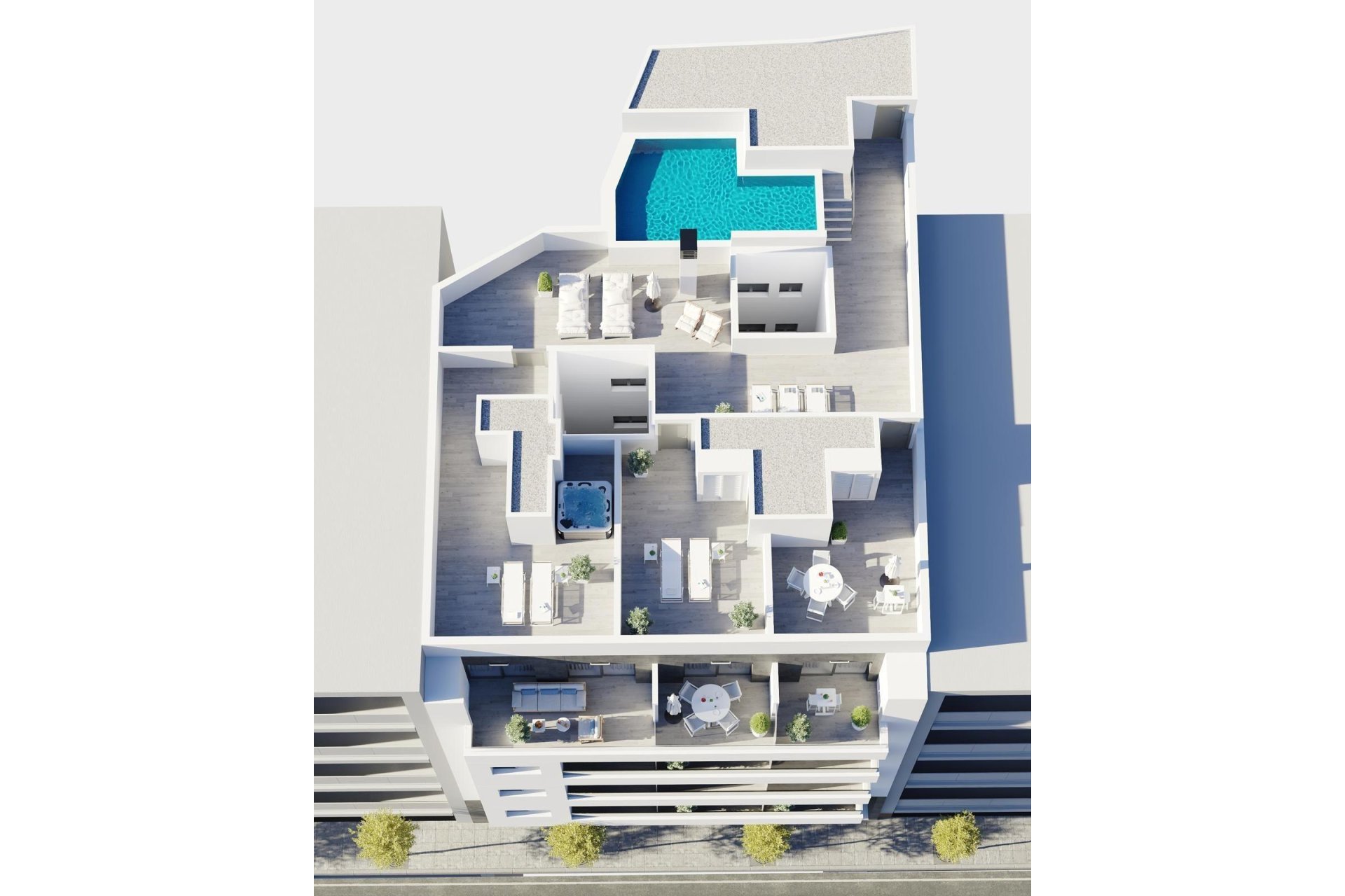 Neue Gebäude - Penthouse - Torrevieja - Centro