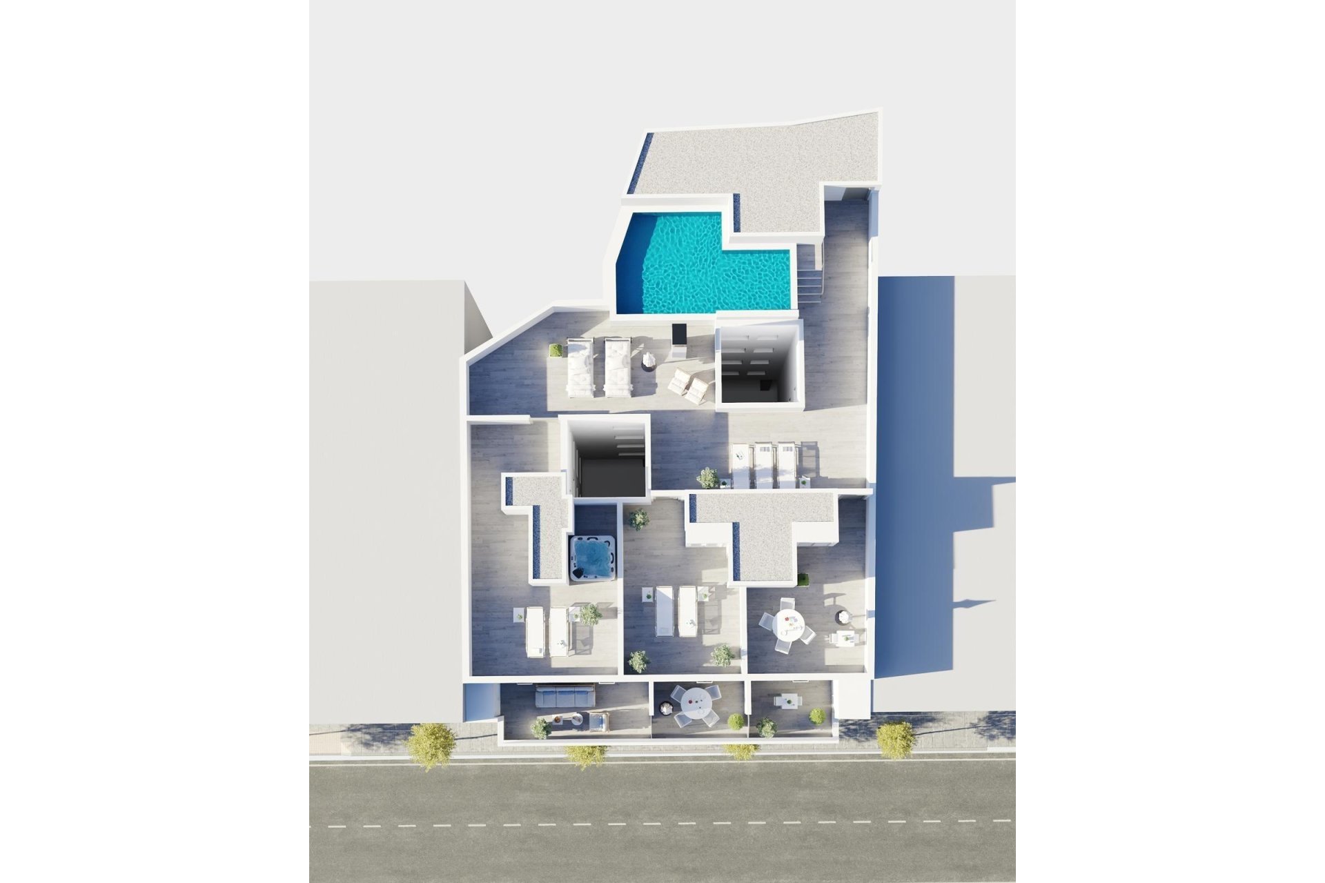 Neue Gebäude - Penthouse - Torrevieja - Centro