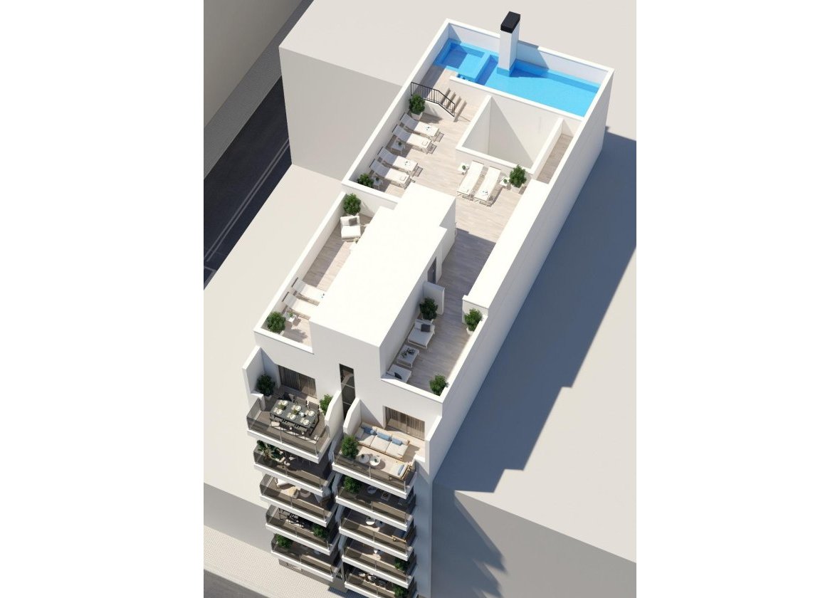 Neue Gebäude - Penthouse - Torrevieja - Playa de El Cura