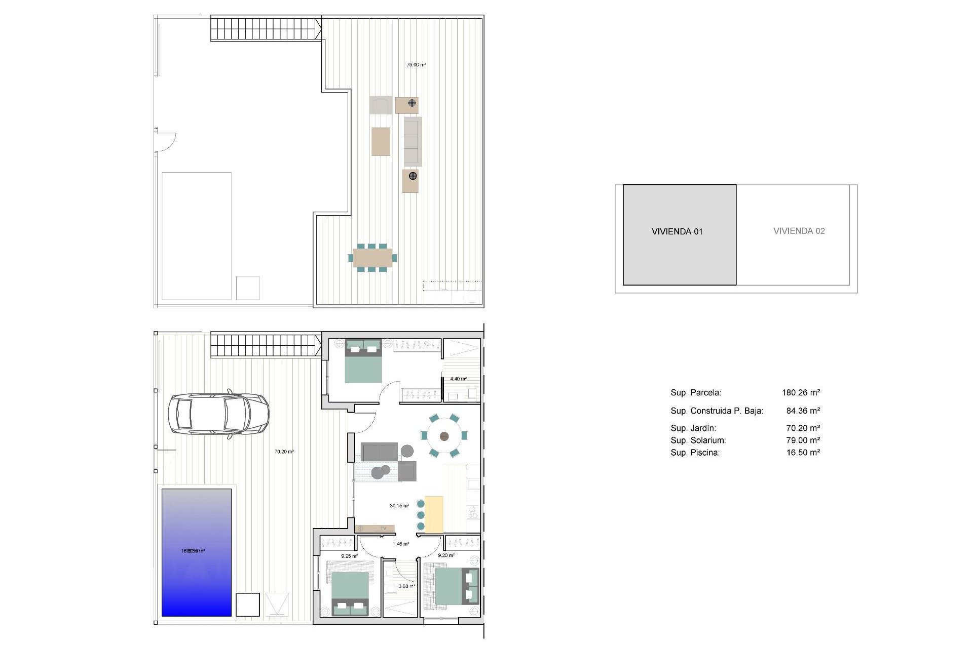 Neue Gebäude - Quad House - Torre Pacheco - pueblo