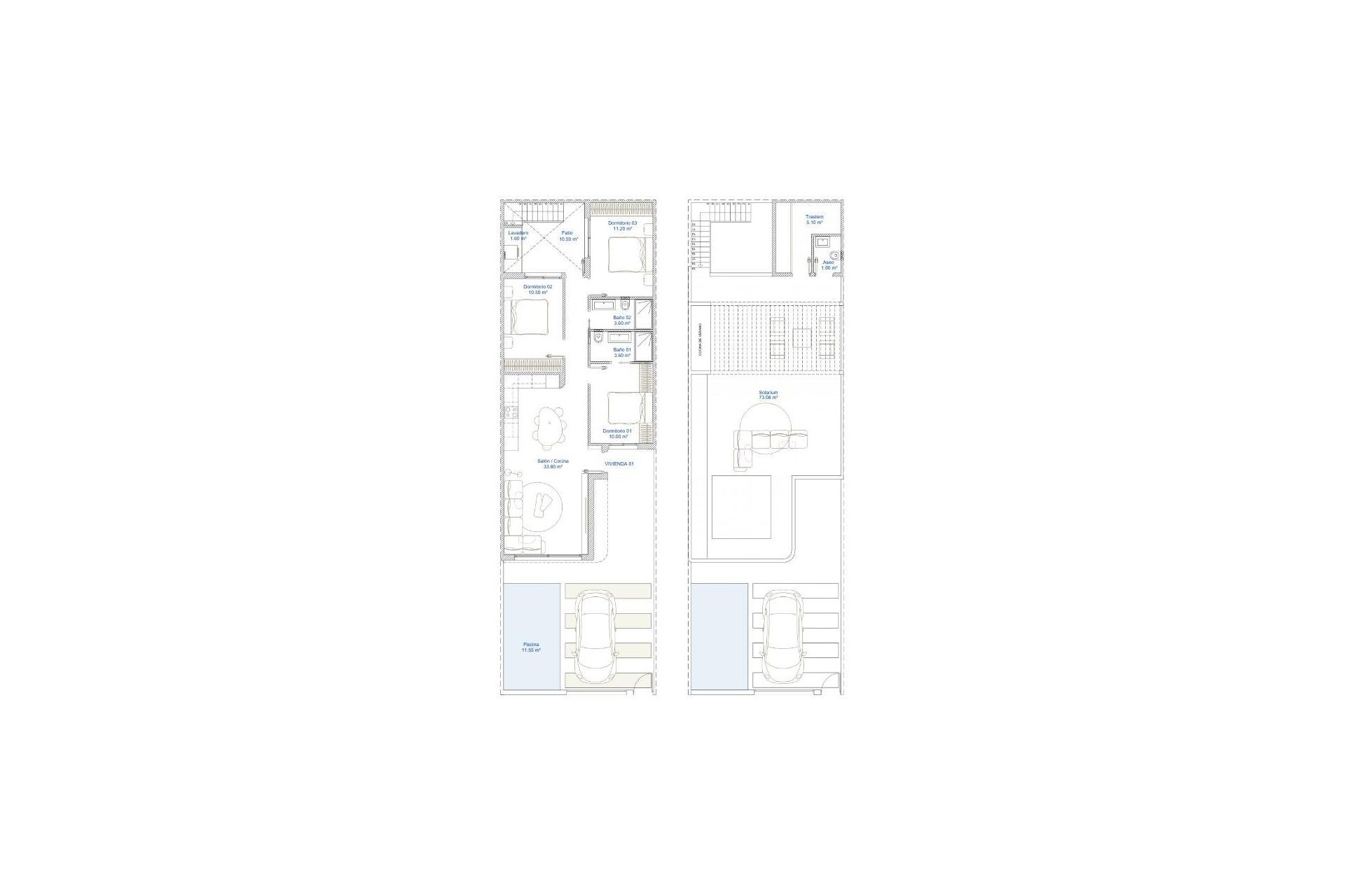 Neue Gebäude - Town House - San Pedro del Pinatar - Pueblo