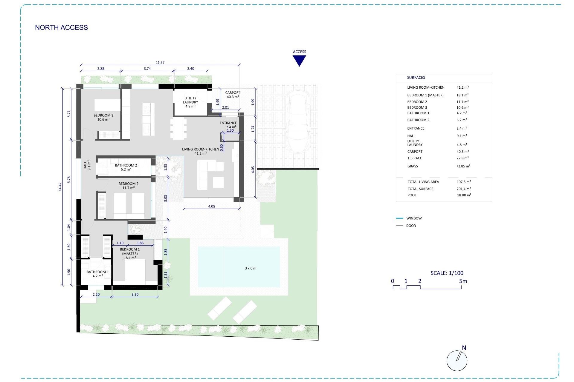 Neue Gebäude - Villa - Baños y Mendigo - Altaona Golf