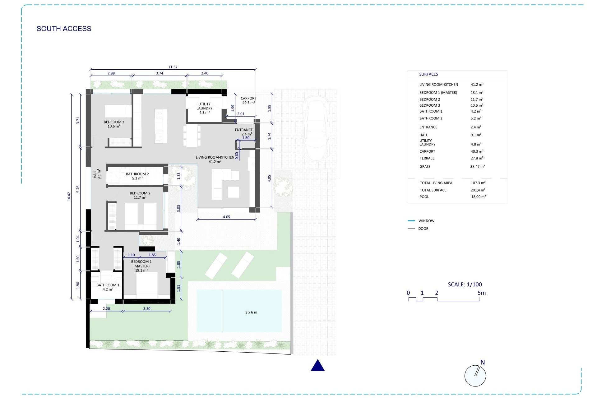 Neue Gebäude - Villa - Baños y Mendigo - Altaona Golf