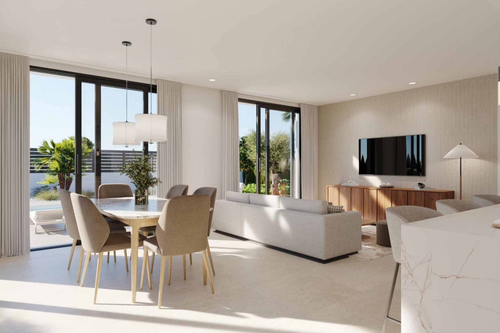 Neue Gebäude - Villa - Fuente Álamo - Hacienda Del Álamo Golf