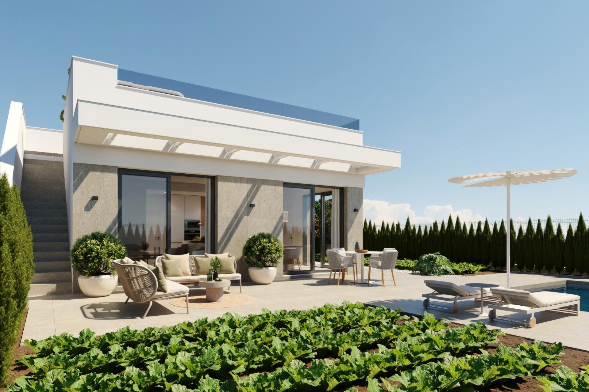 Neue Gebäude - Villa - Fuente Álamo - Hacienda Del Álamo Golf