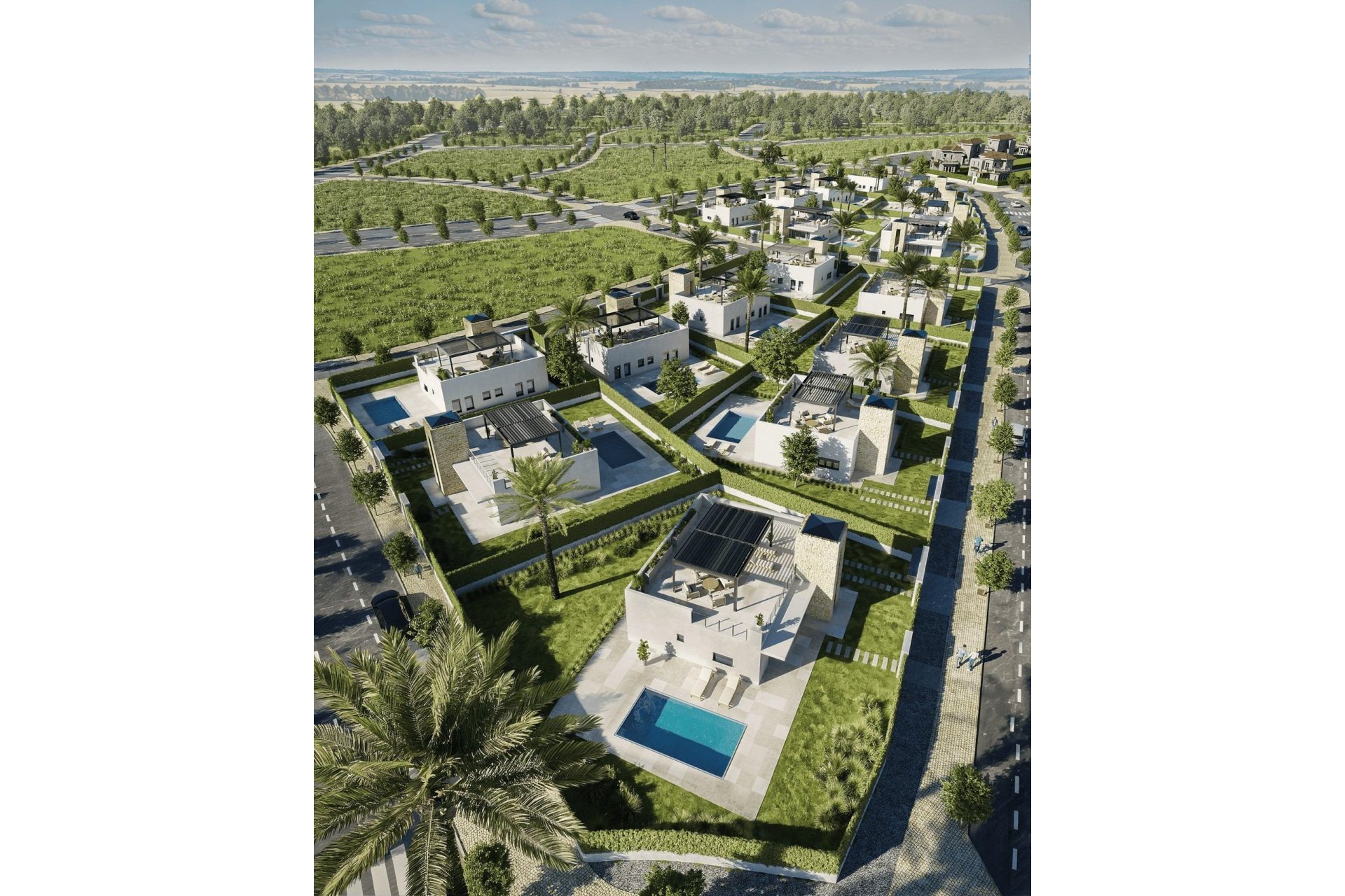 Neue Gebäude - Villa - Lorca - Jardines de Almenara