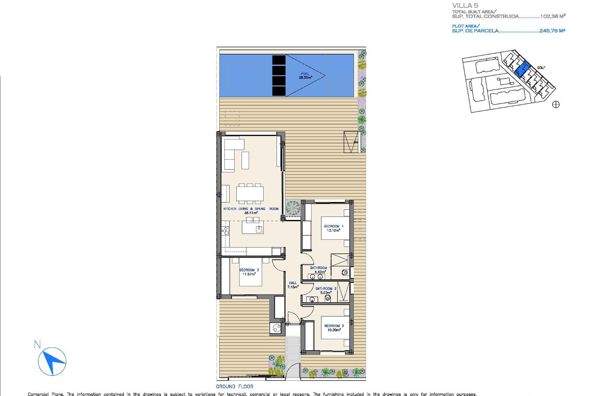 Neue Gebäude - Villa - Los Alcazares - Serena Golf