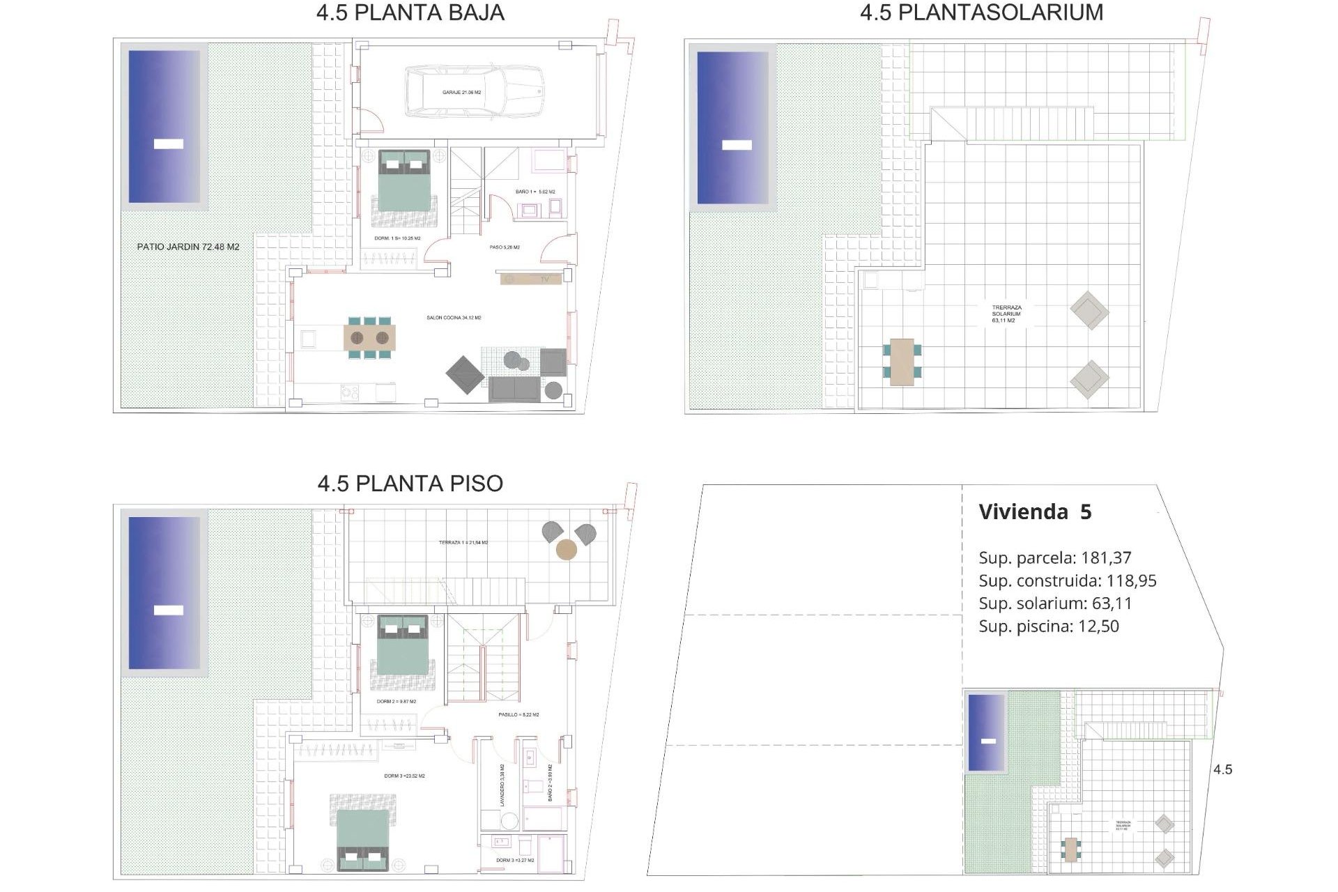Neue Gebäude - Villa - Los Belones - pueblo