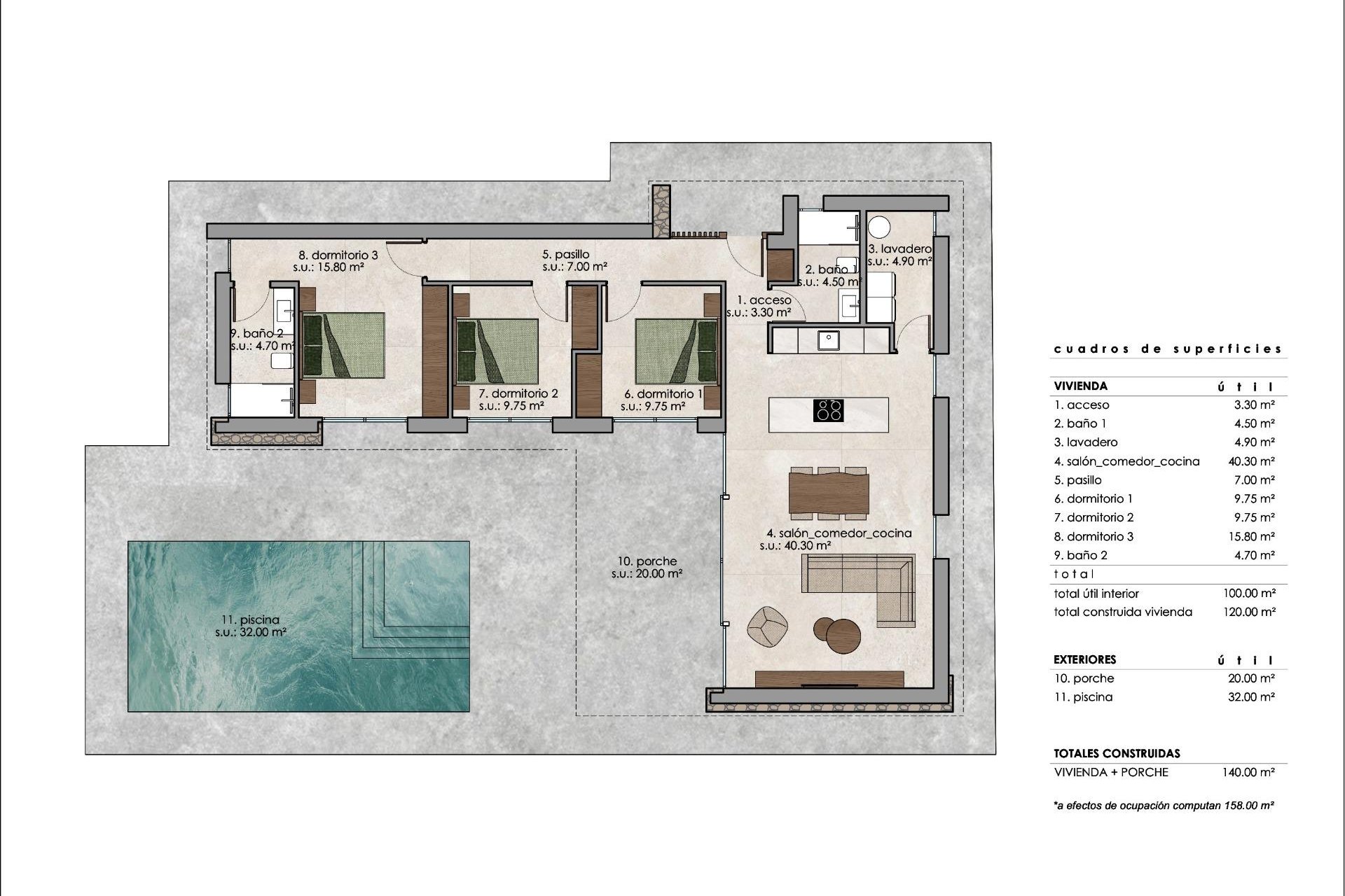 Neue Gebäude - Villa - Pinoso - Lel