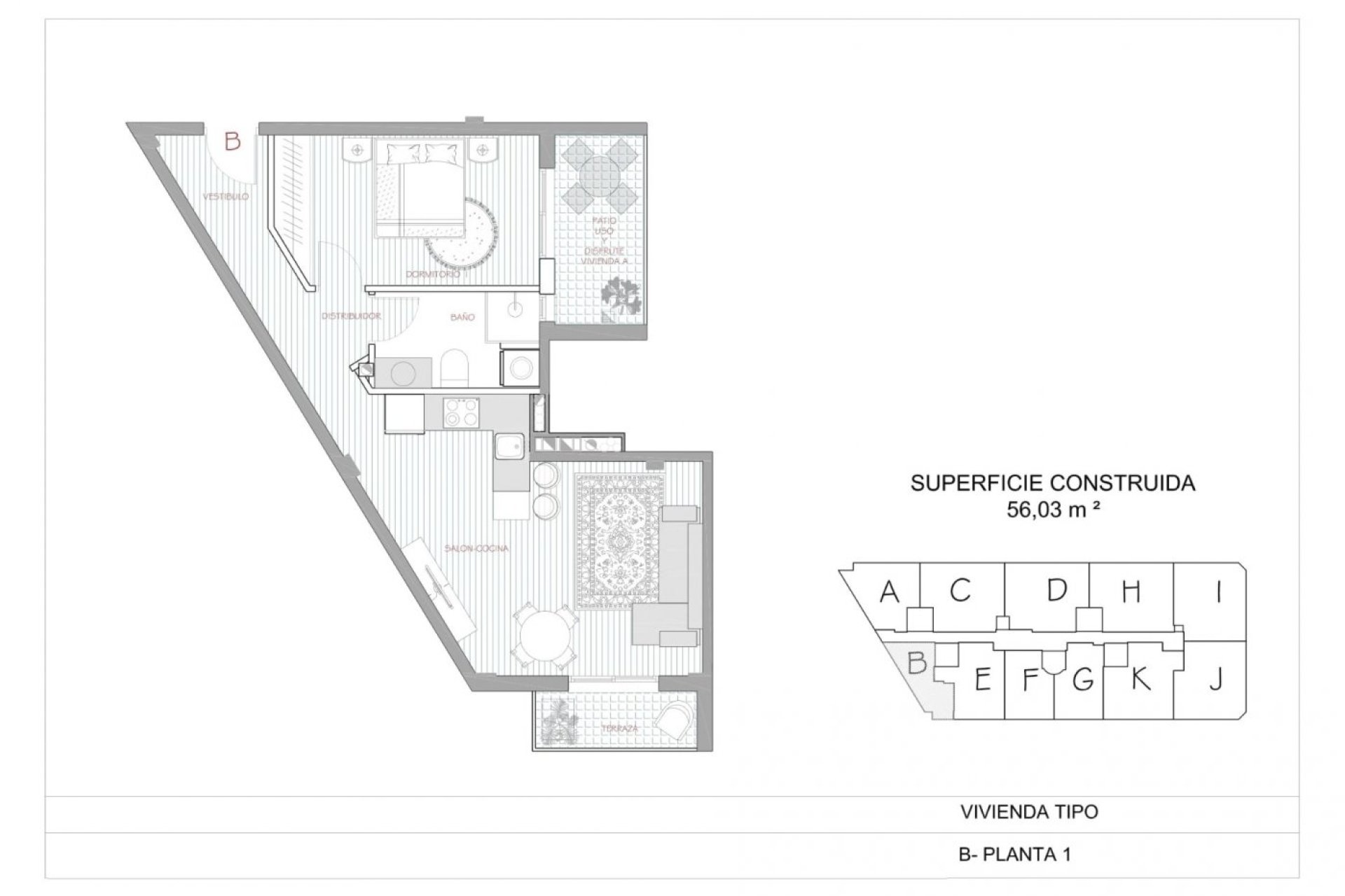 Neue Gebäude - Wohnung - Alcantarilla - pueblo