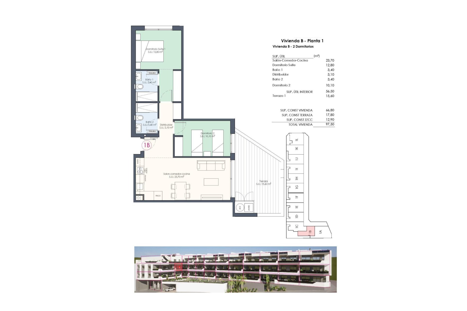 Neue Gebäude - Wohnung - Benijofar - Pueblo