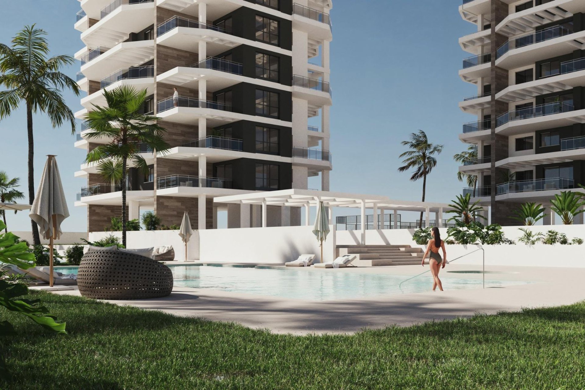 Neue Gebäude - Wohnung - Calpe - Playa Arenal