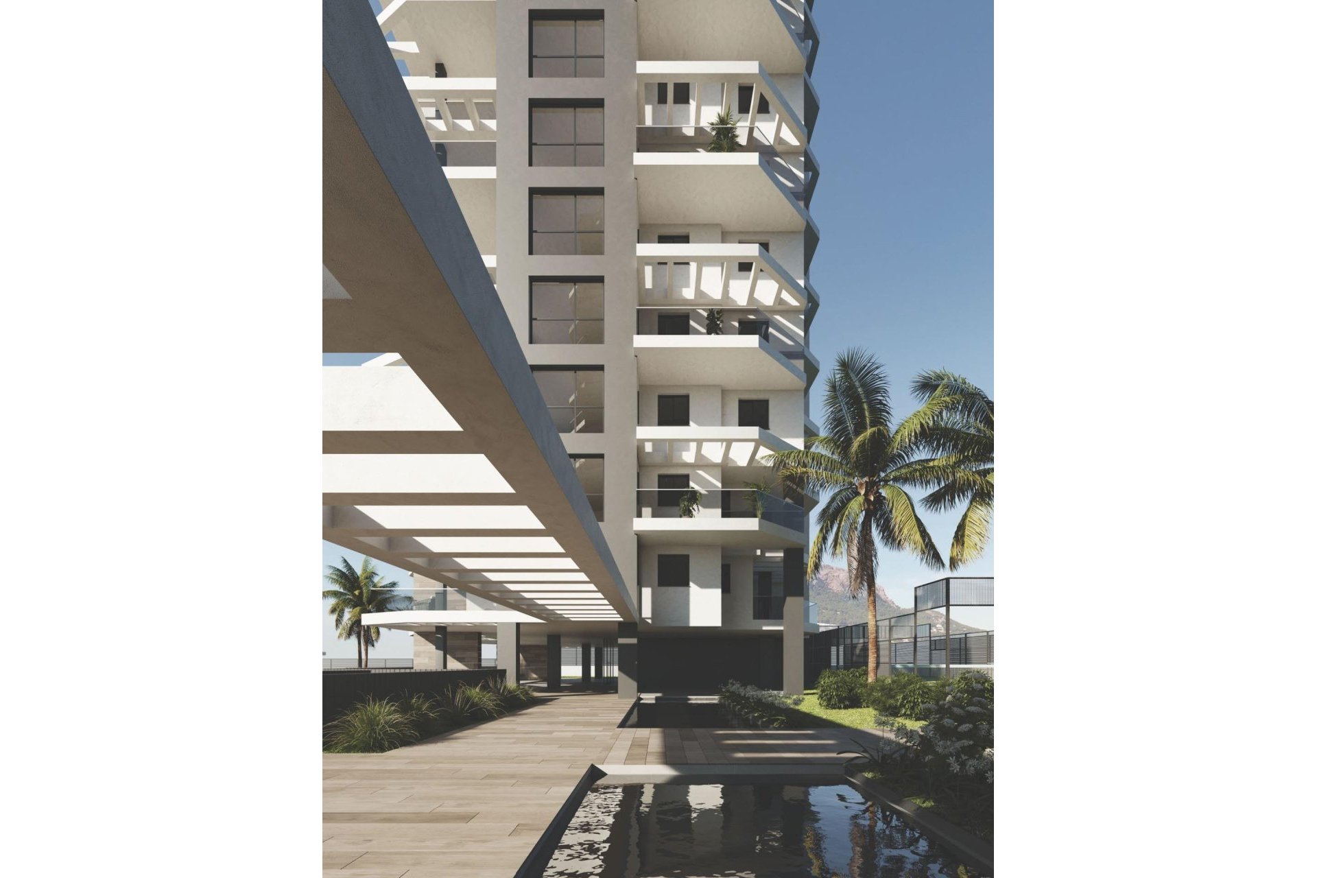 Neue Gebäude - Wohnung - Calpe - Playa Cantal Roig