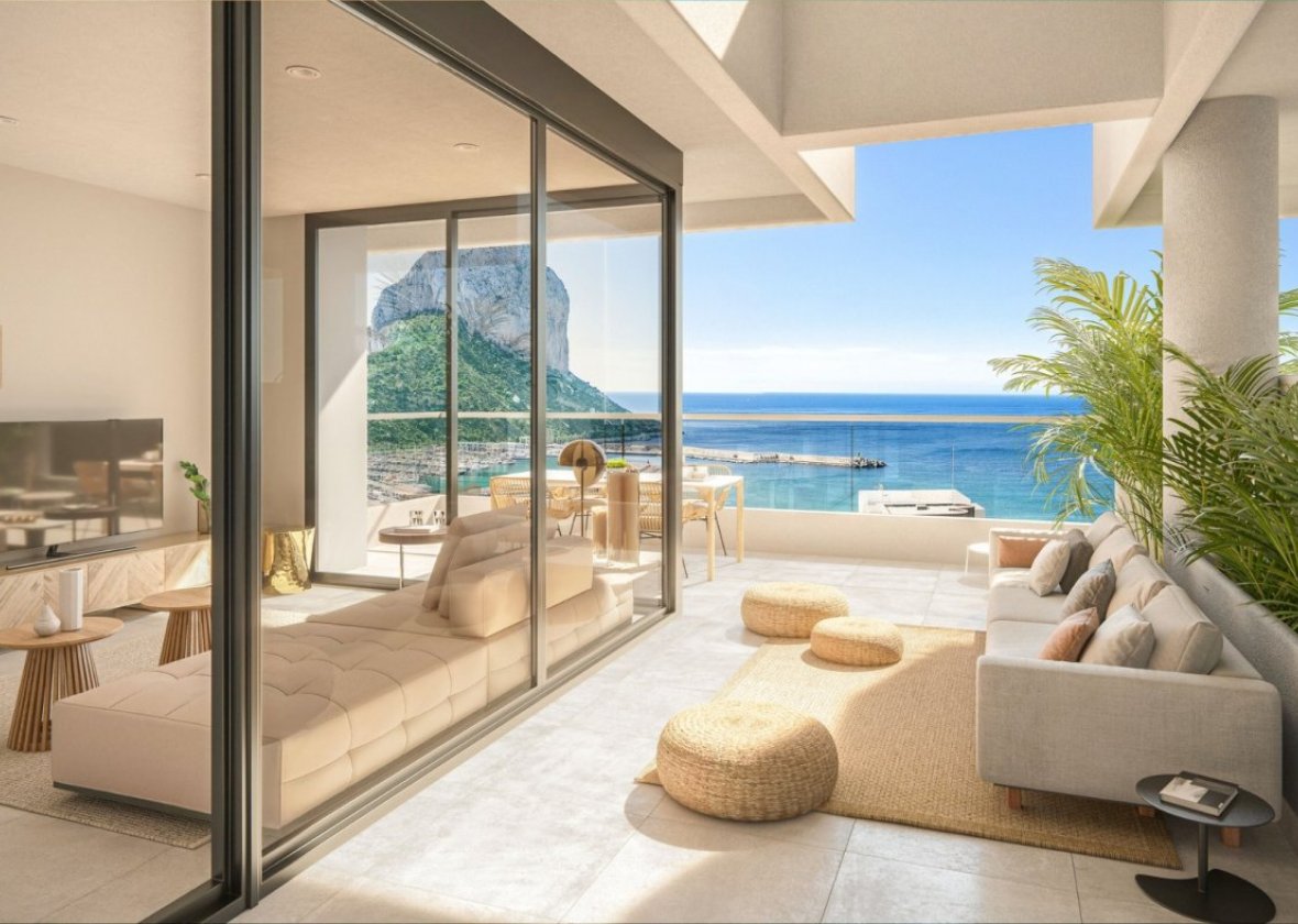 Neue Gebäude - Wohnung - Calpe - Playa del Bol