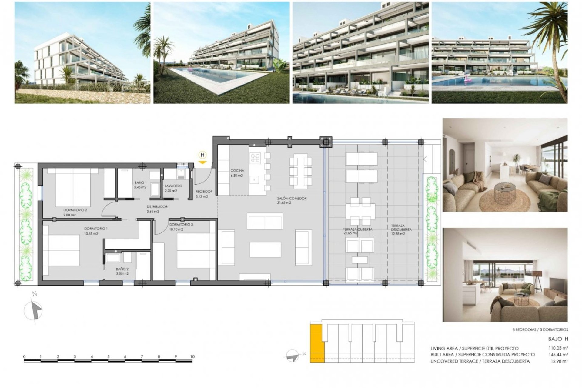 Neue Gebäude - Wohnung - Cartagena - Mar De Cristal