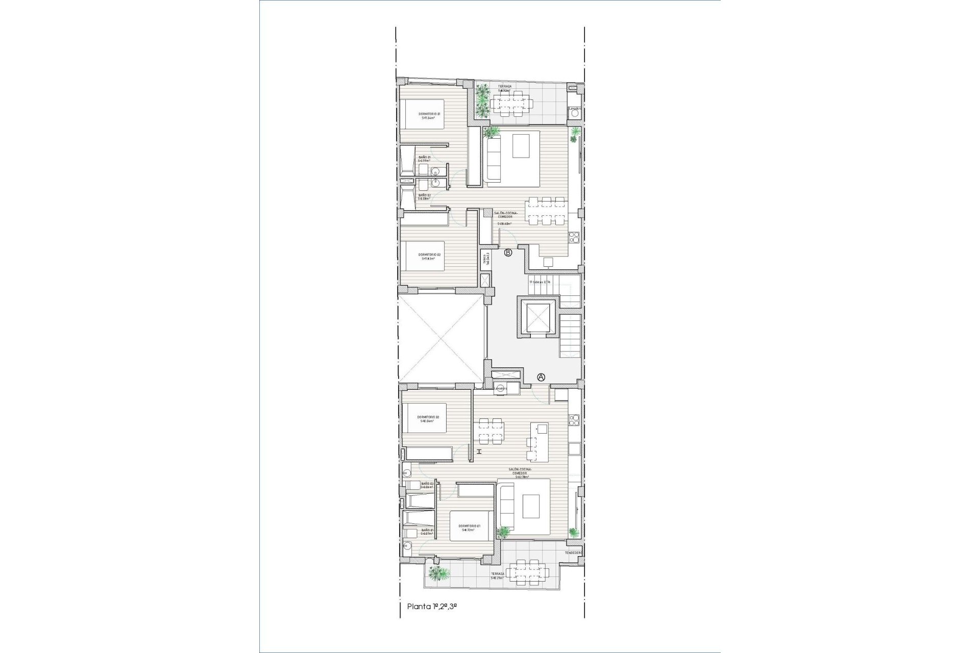 Neue Gebäude - Wohnung - Guardamar del Segura - Centro