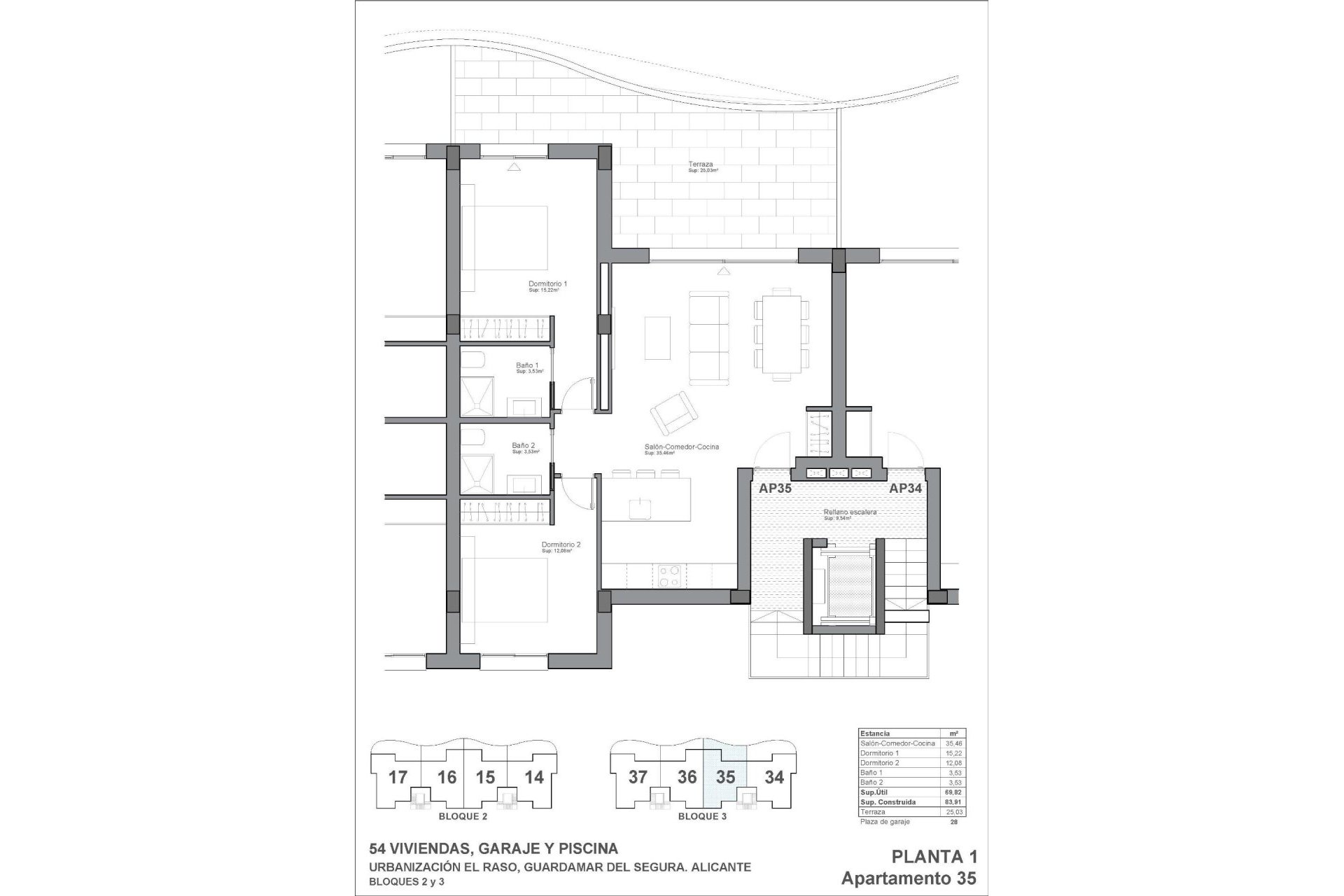 Neue Gebäude - Wohnung - Guardamar del Segura - El Raso