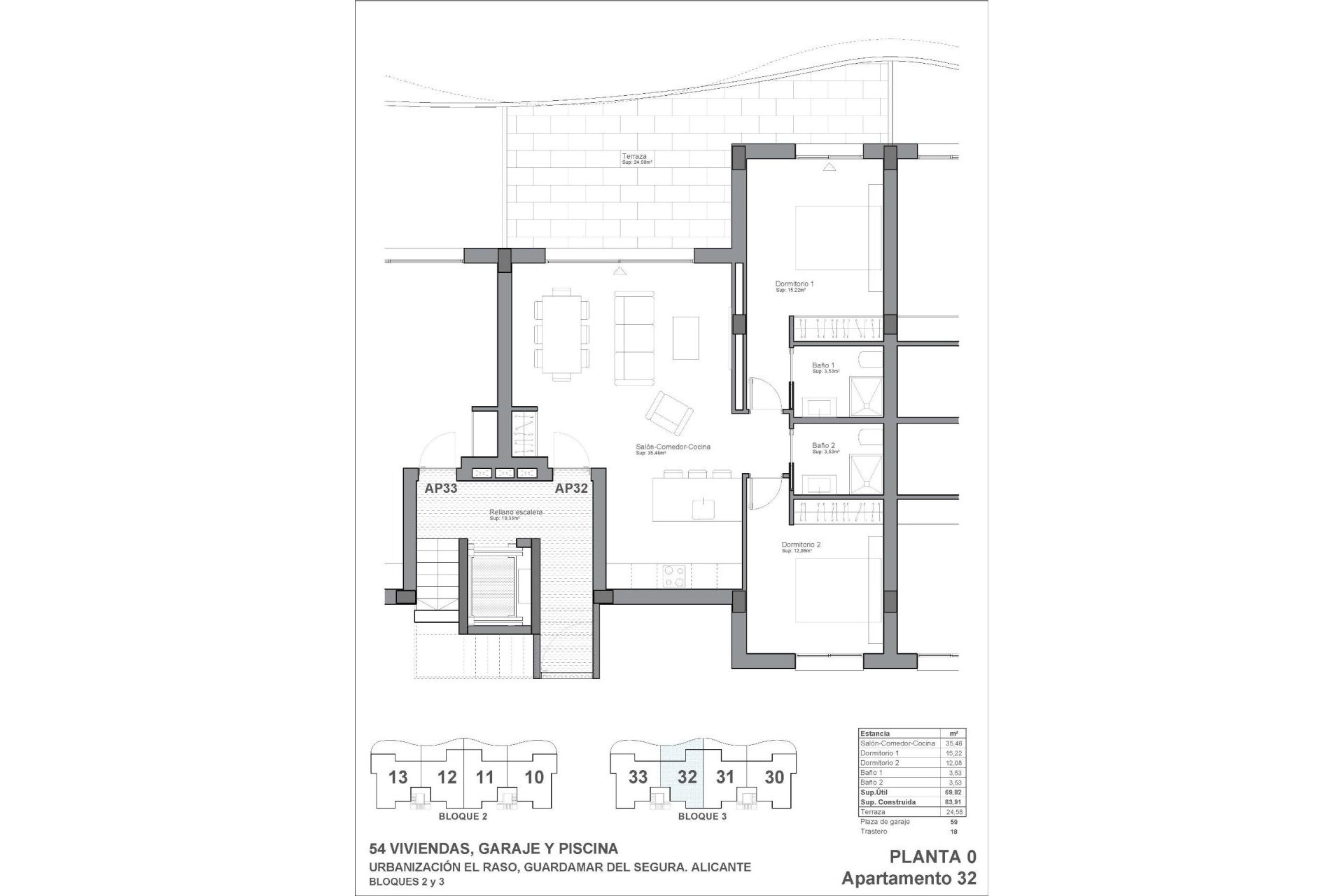 Neue Gebäude - Wohnung - Guardamar del Segura - El Raso