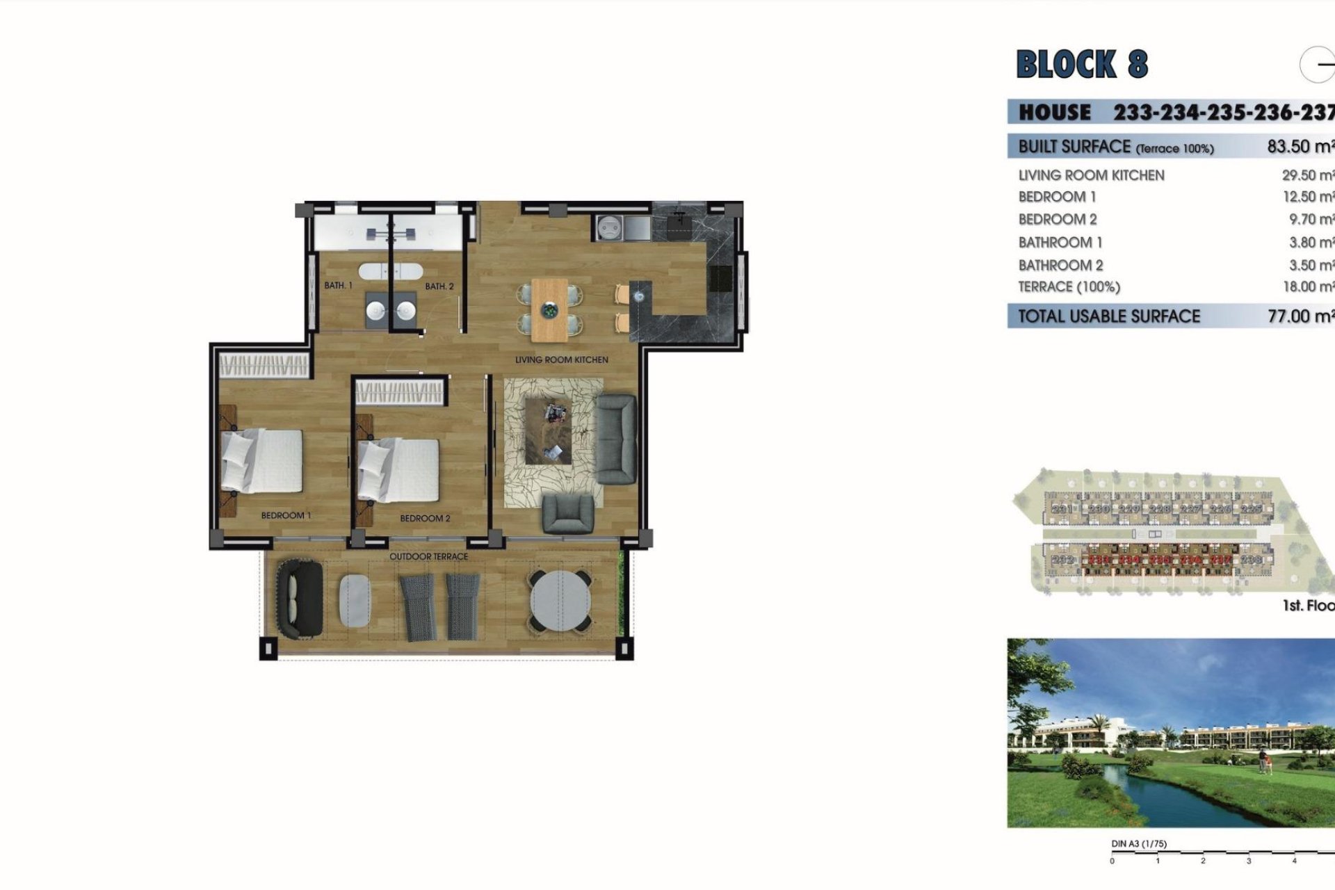 Neue Gebäude - Wohnung - Los Alcazares - La Serena Golf