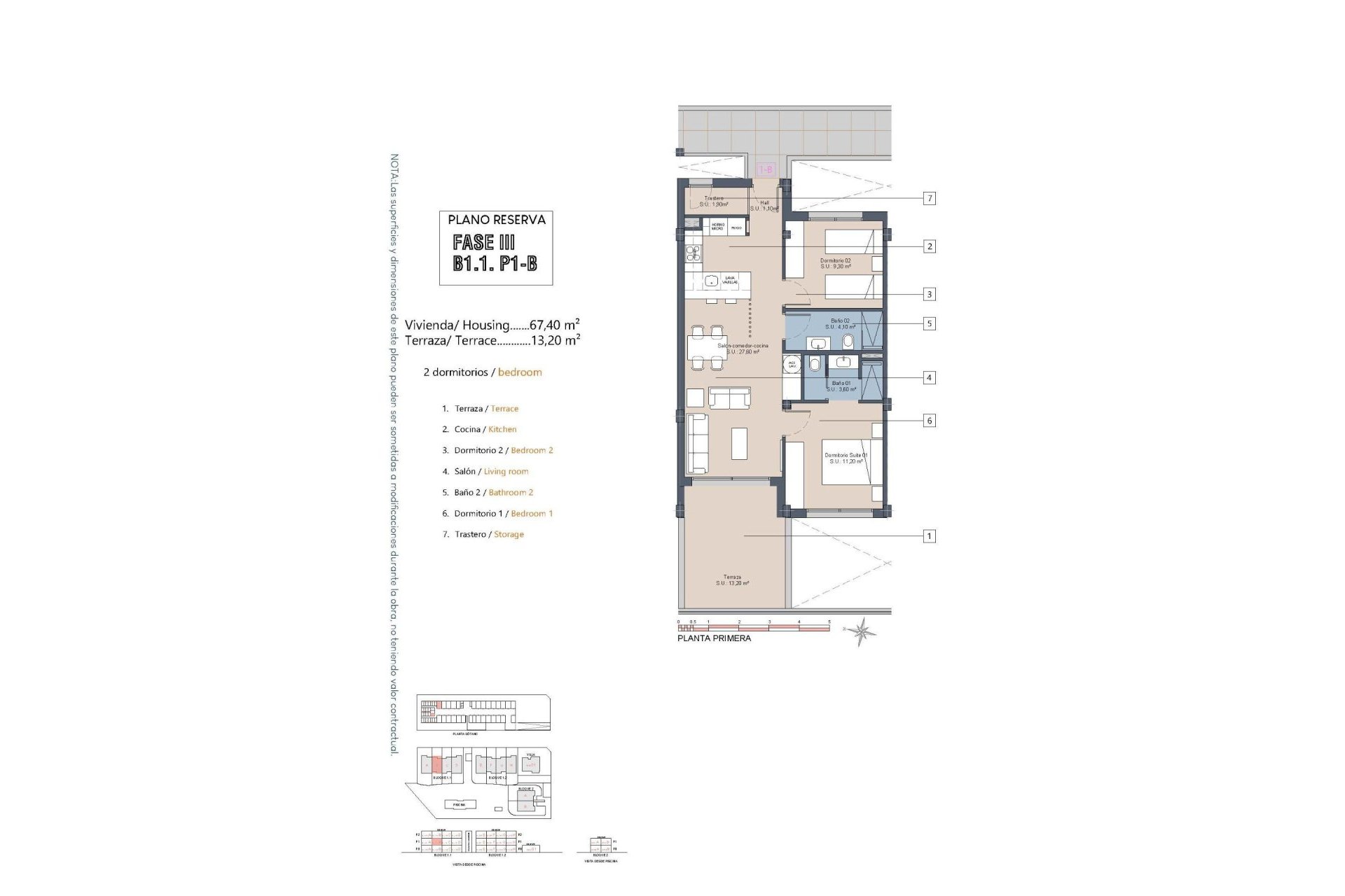 Neue Gebäude - Wohnung - Los Alcazares - La Serena Golf