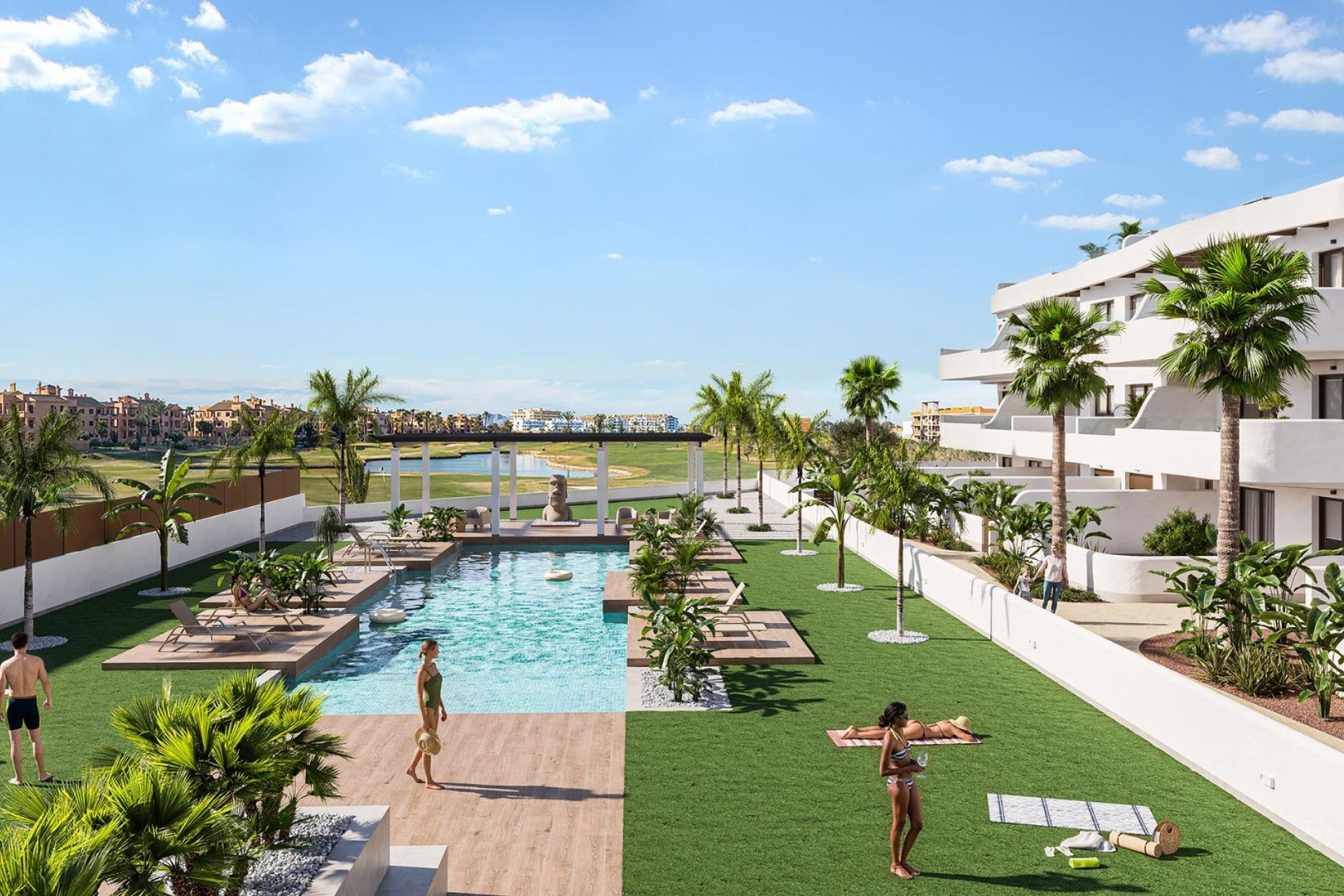 Neue Gebäude - Wohnung - Los Alcazares - La Serena Golf