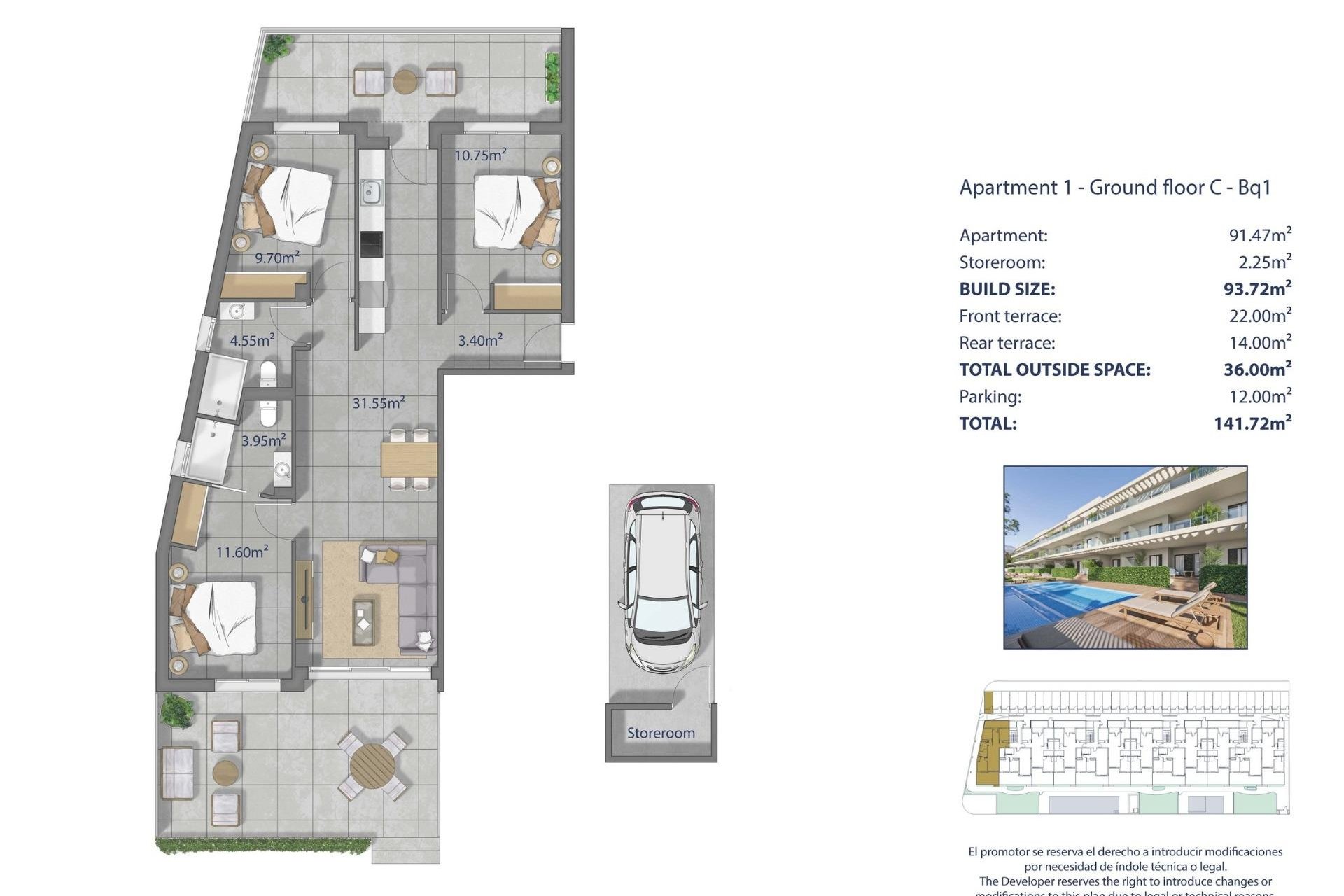 Neue Gebäude - Wohnung - Los Alcazares - Los Narejos
