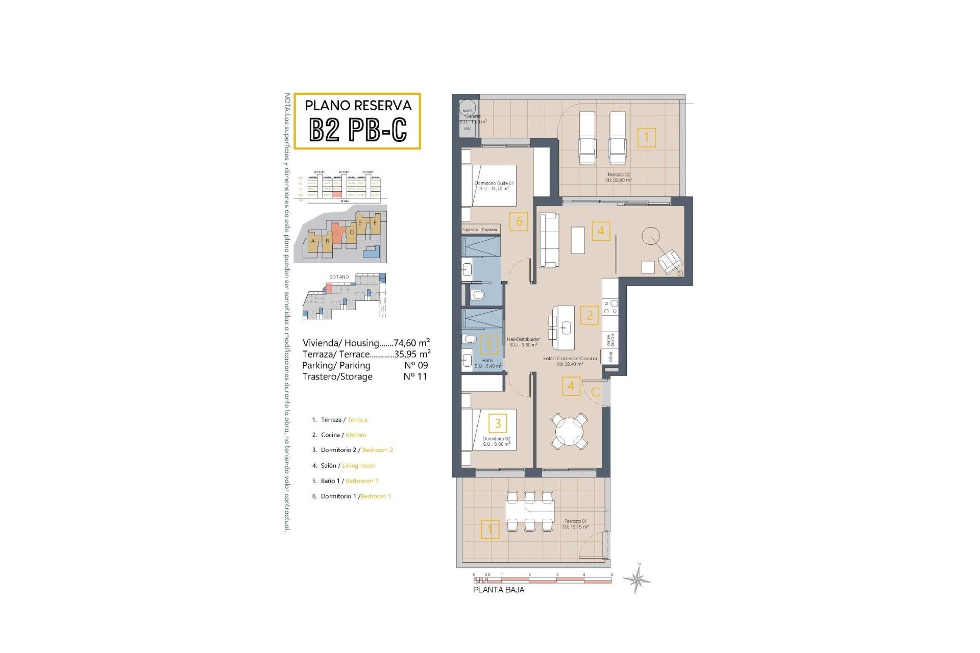 Neue Gebäude - Wohnung - Los Alcazares - Serena Golf