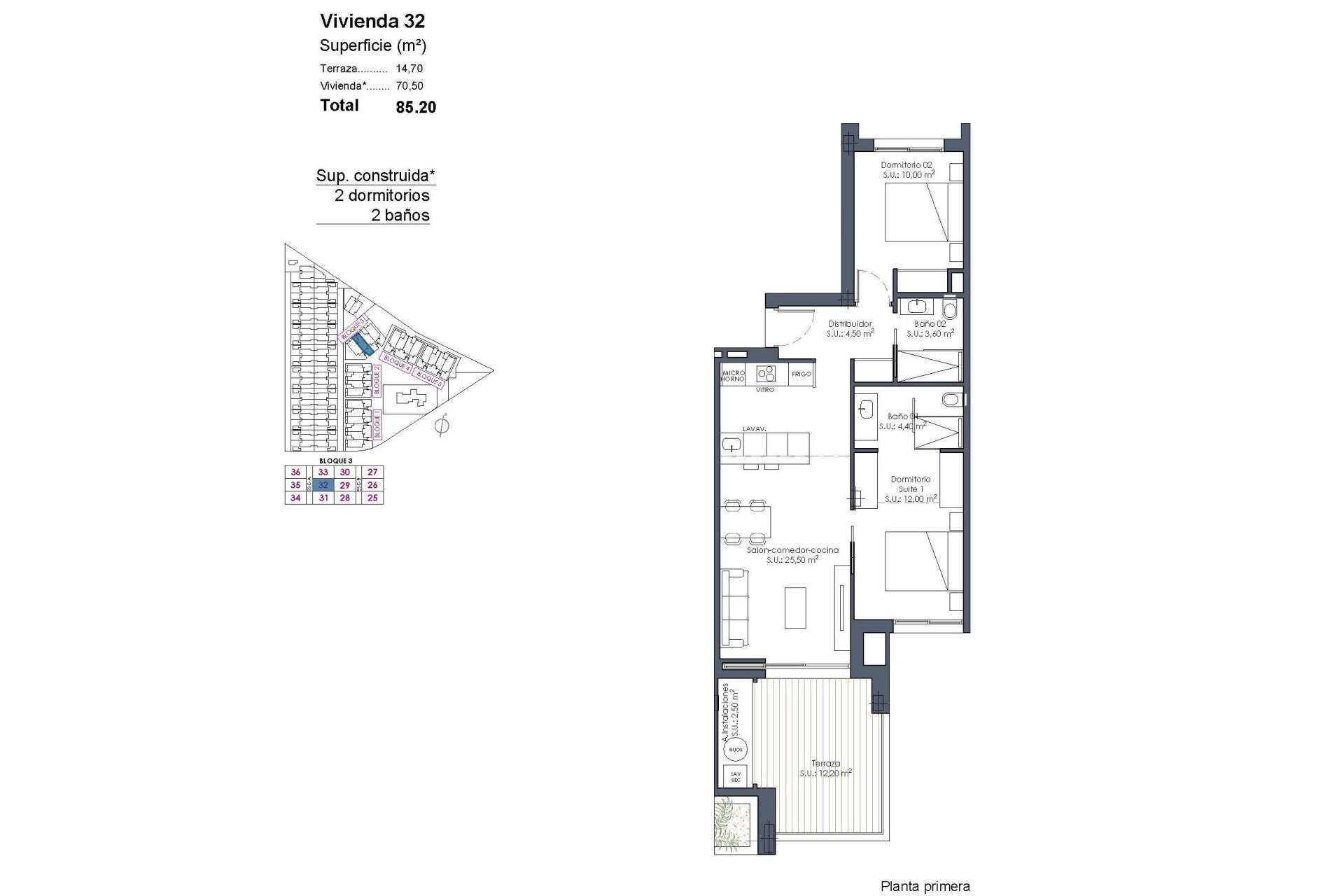 Neue Gebäude - Wohnung - Los Alcazares - Serena Golf