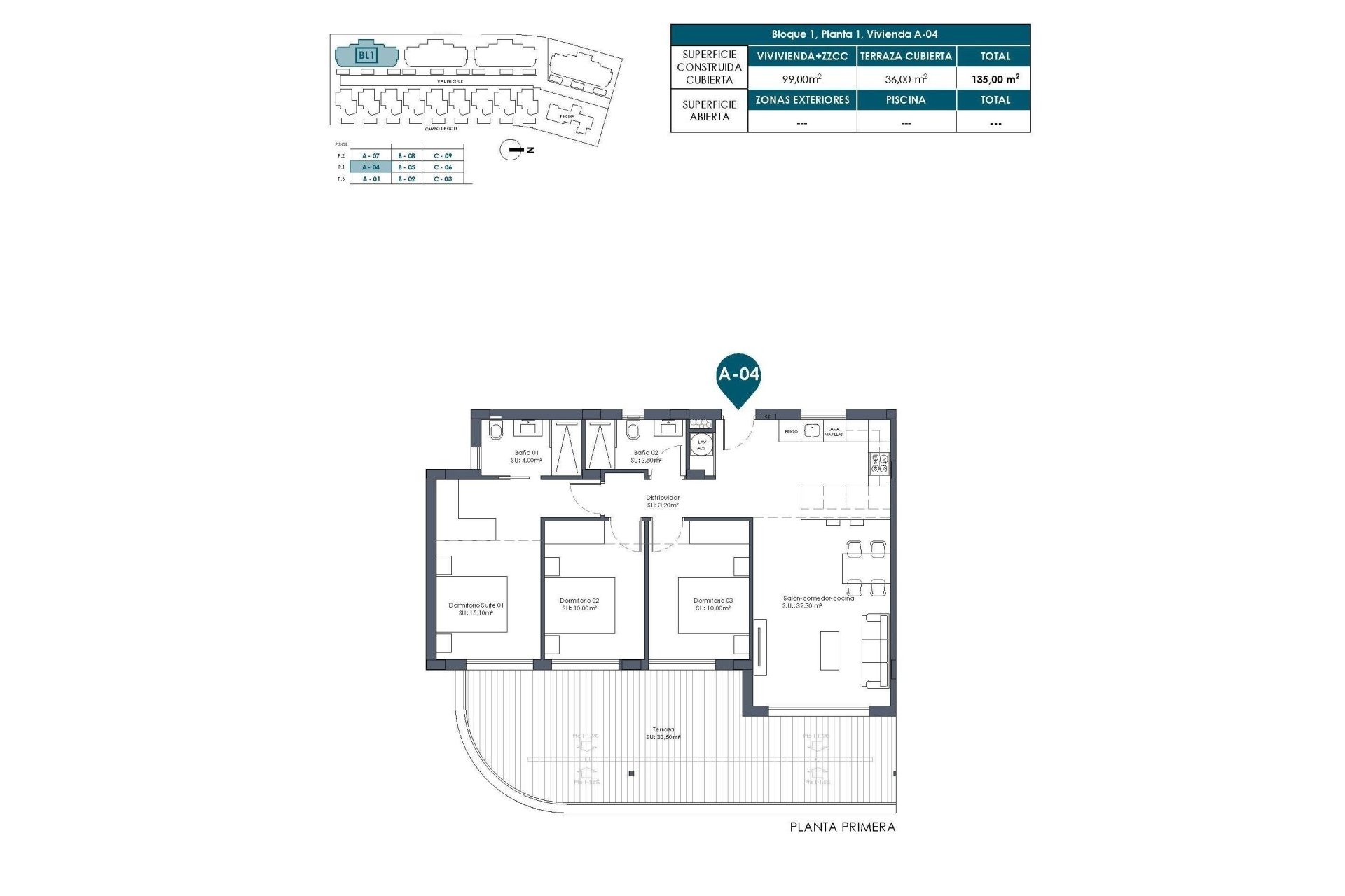 Neue Gebäude - Wohnung - Los Alcazares - Serena Golf