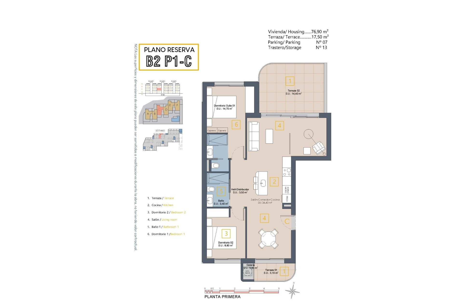 Neue Gebäude - Wohnung - Los Alcazares - Serena Golf
