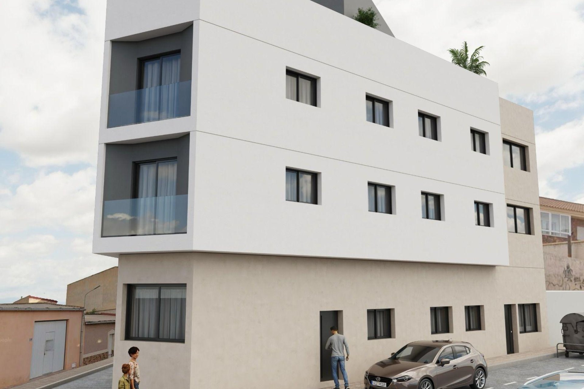 Neue Gebäude - Wohnung - Mazarron - pueblo