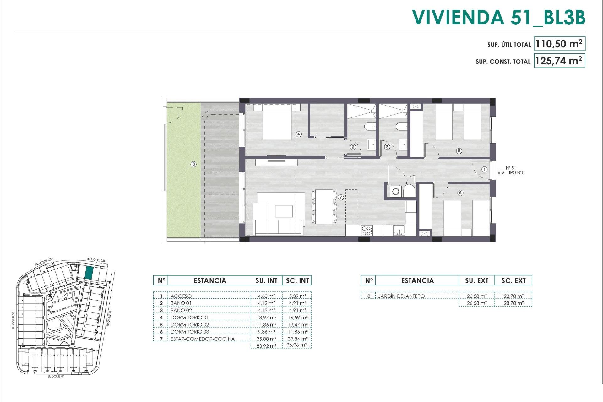 Neue Gebäude - Wohnung - Monforte del Cid - Alenda Golf