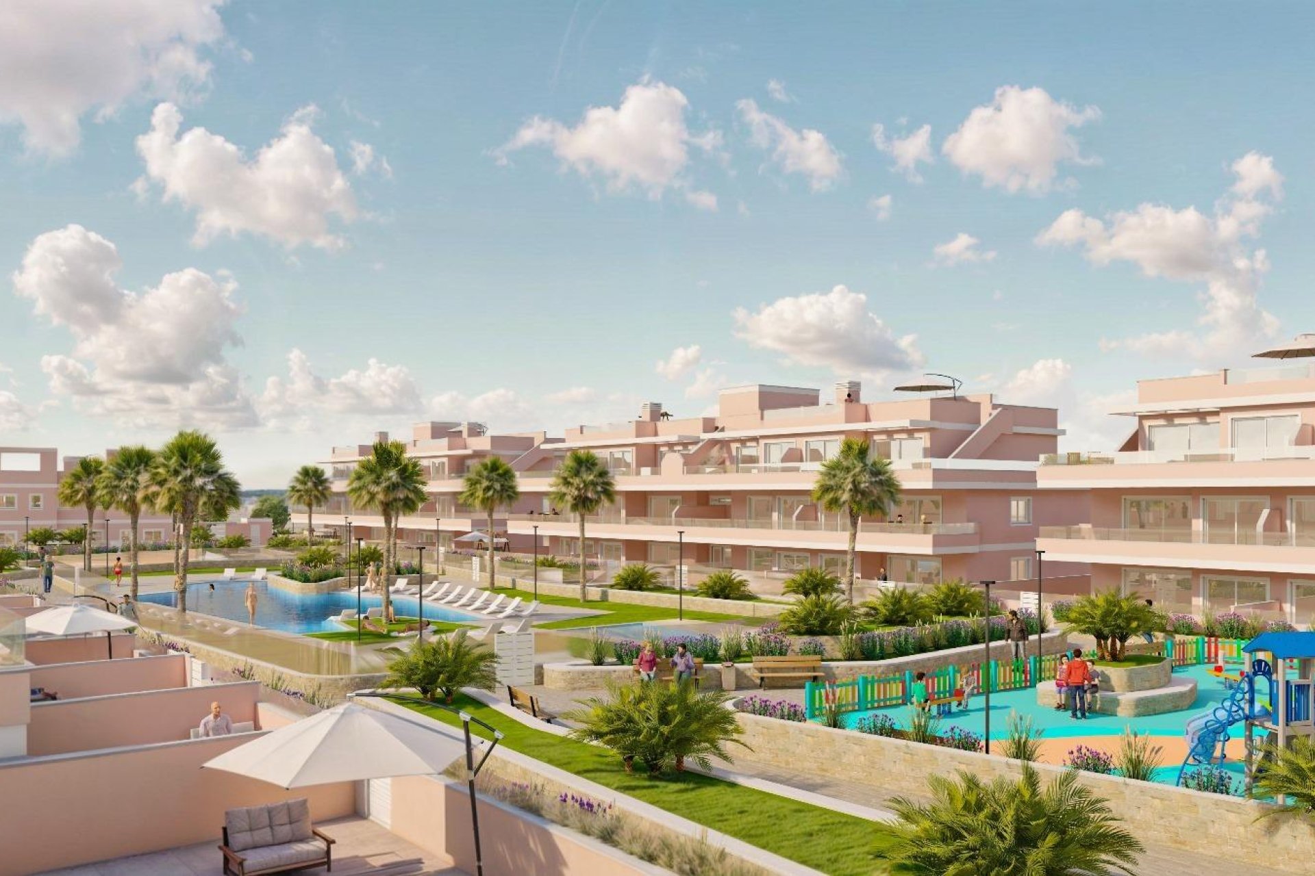 Neue Gebäude - Wohnung - Pilar de la Horadada - Lo Monte