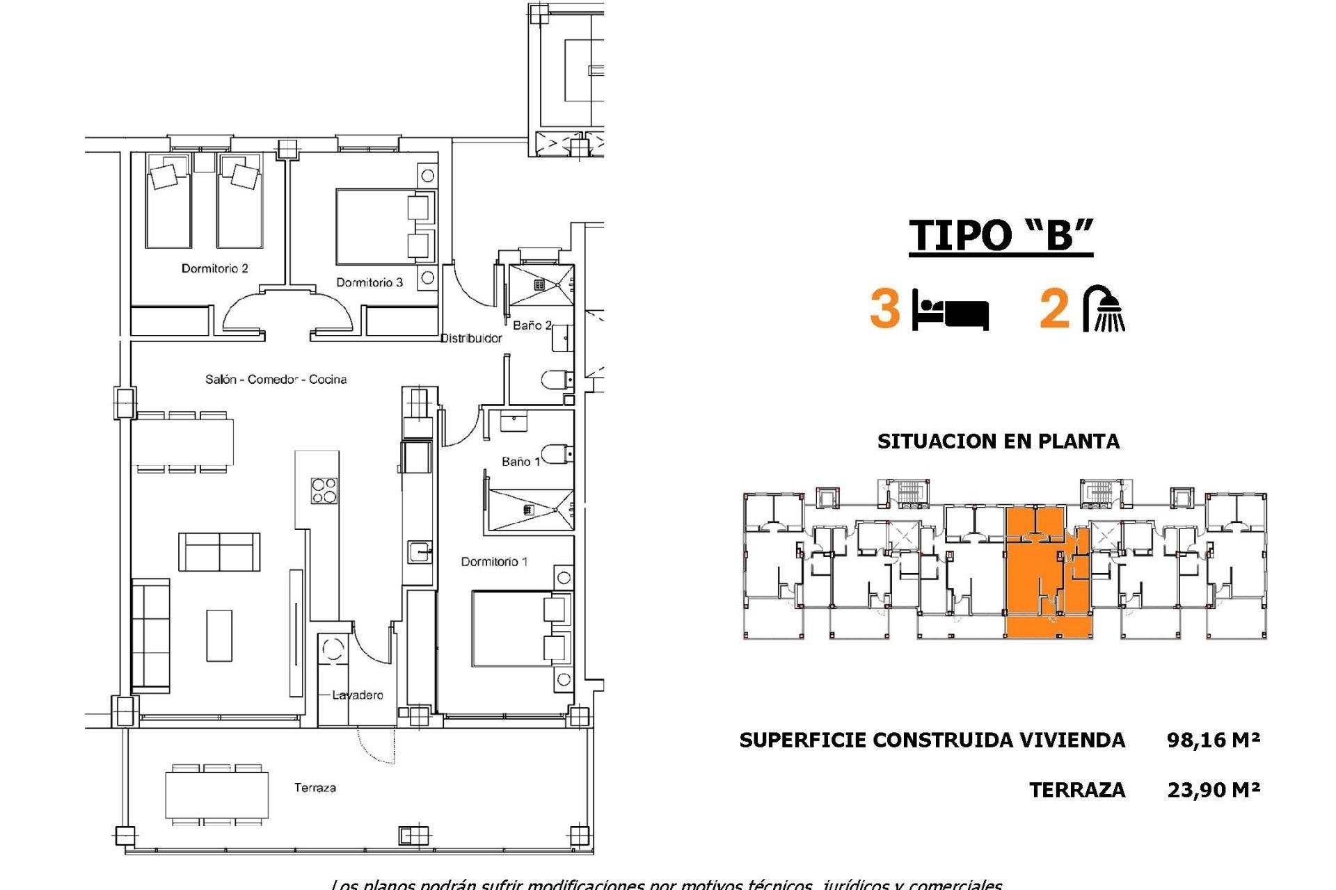 Neue Gebäude - Wohnung - San Miguel de Salinas - Pueblo