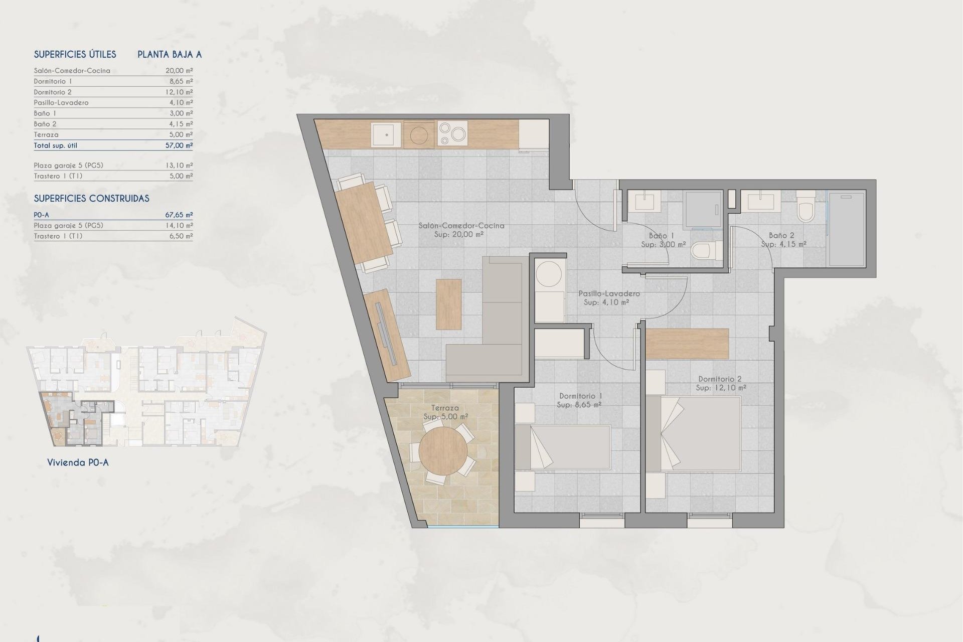 Neue Gebäude - Wohnung - San Pedro del Pinatar - Lo Pagan