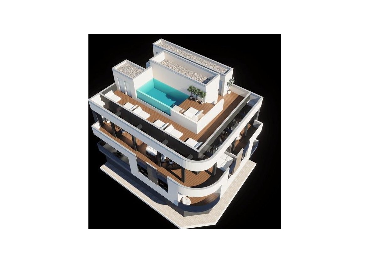 Neue Gebäude - Wohnung - Torrevieja - Centro