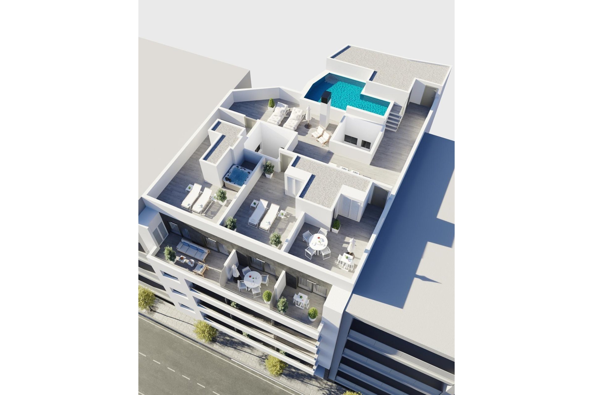 Neue Gebäude - Wohnung - Torrevieja - Centro