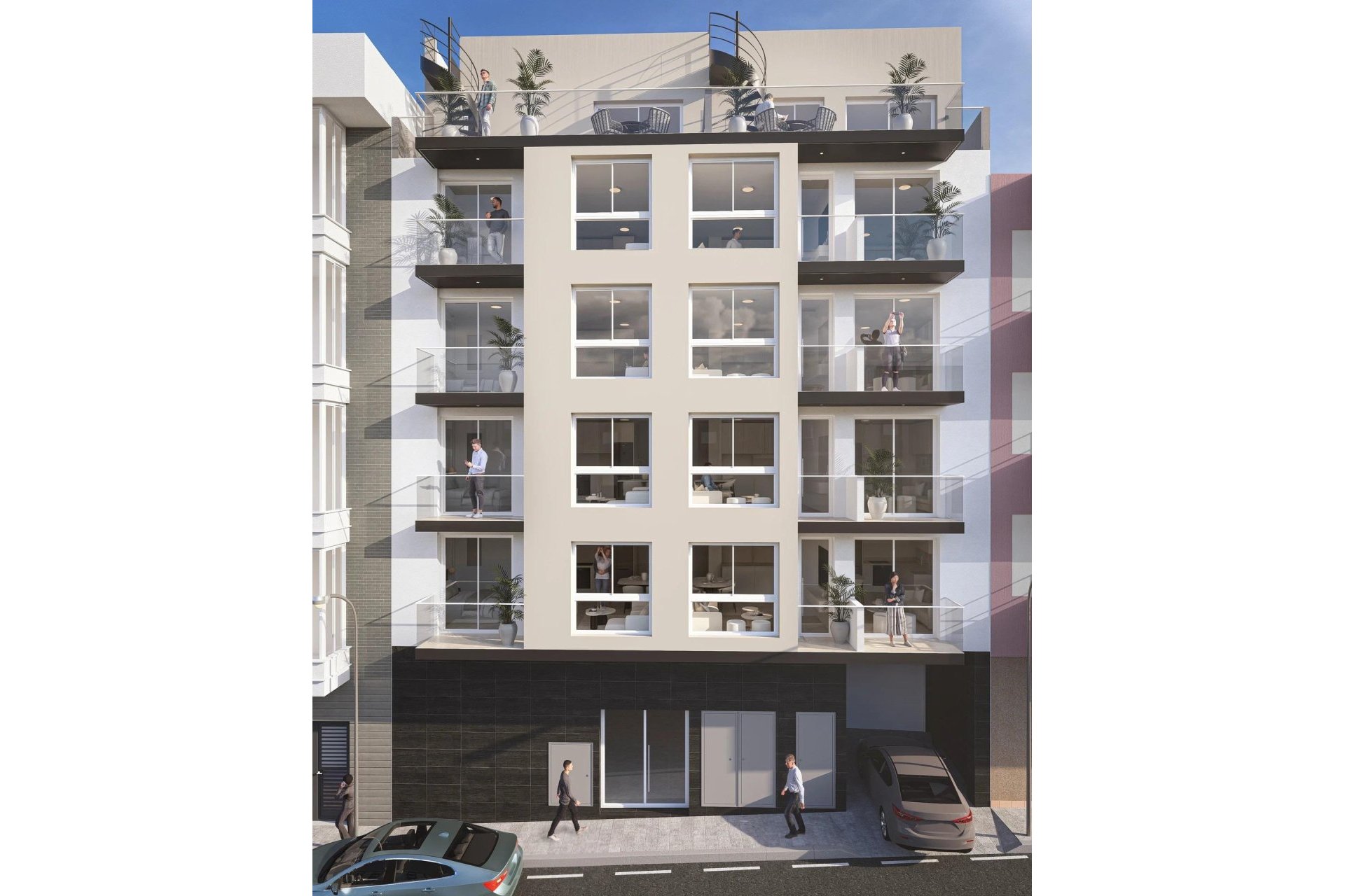 Neue Gebäude - Wohnung - Torrevieja - Centro