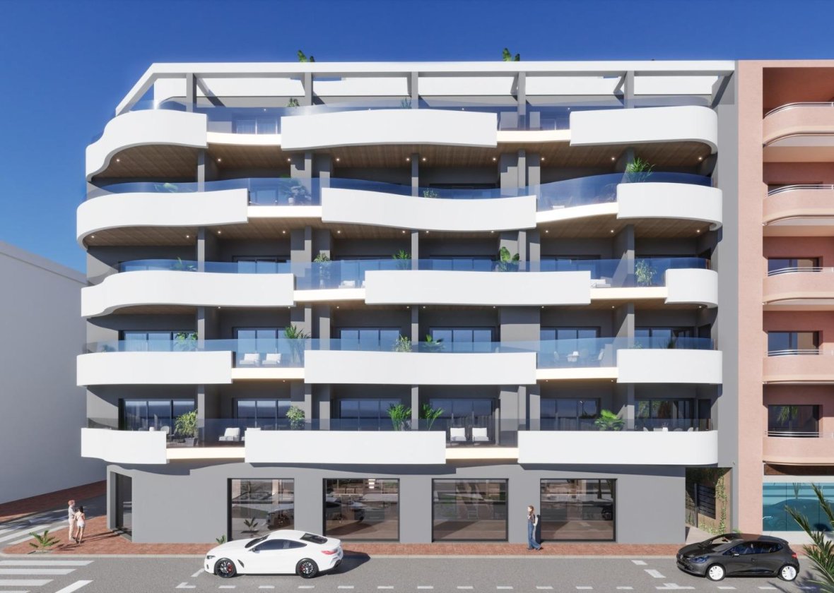 Neue Gebäude - Wohnung - Torrevieja - Habaneras