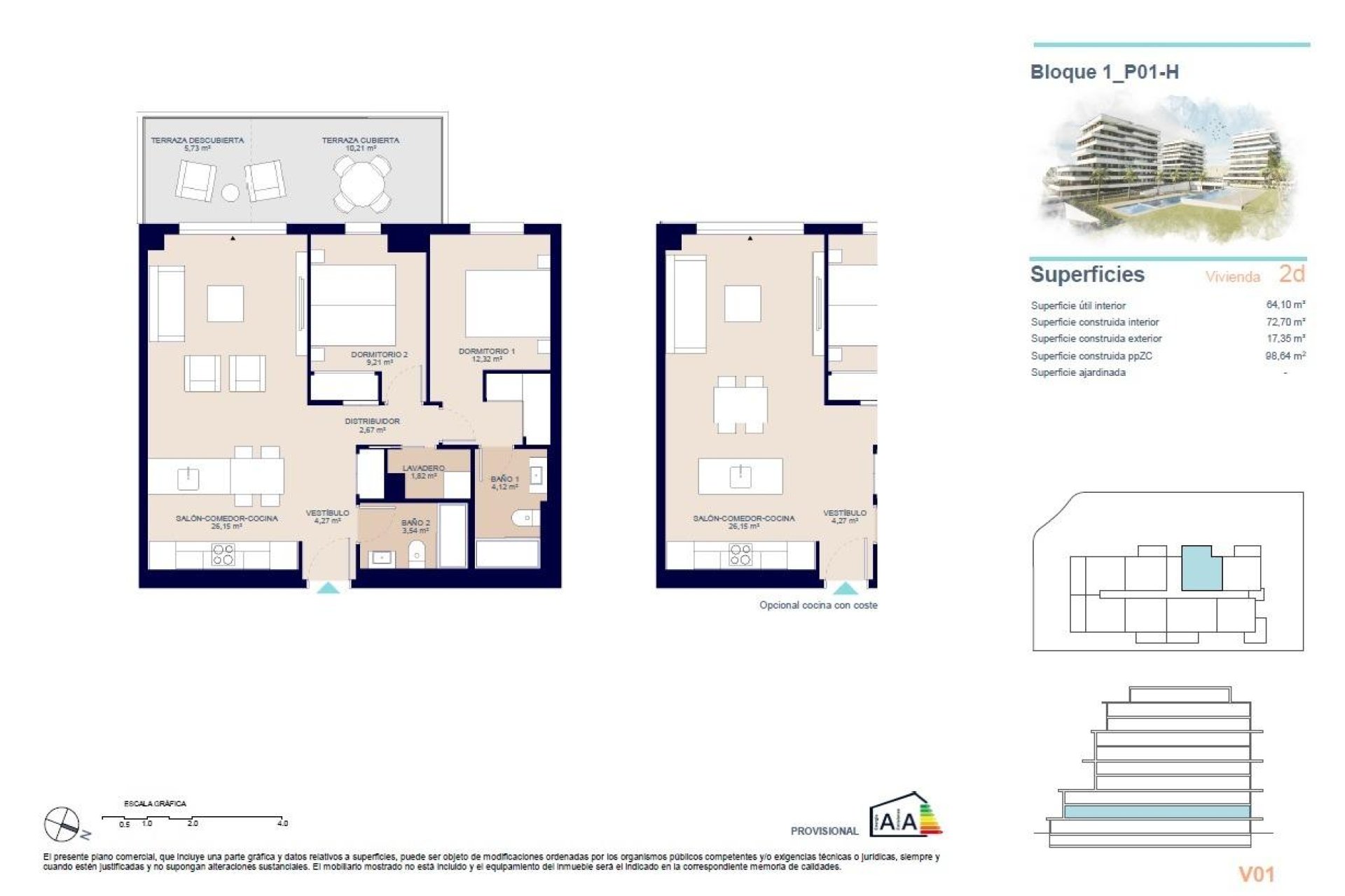 Neue Gebäude - Wohnung - Villajoyosa - Playa del Torres