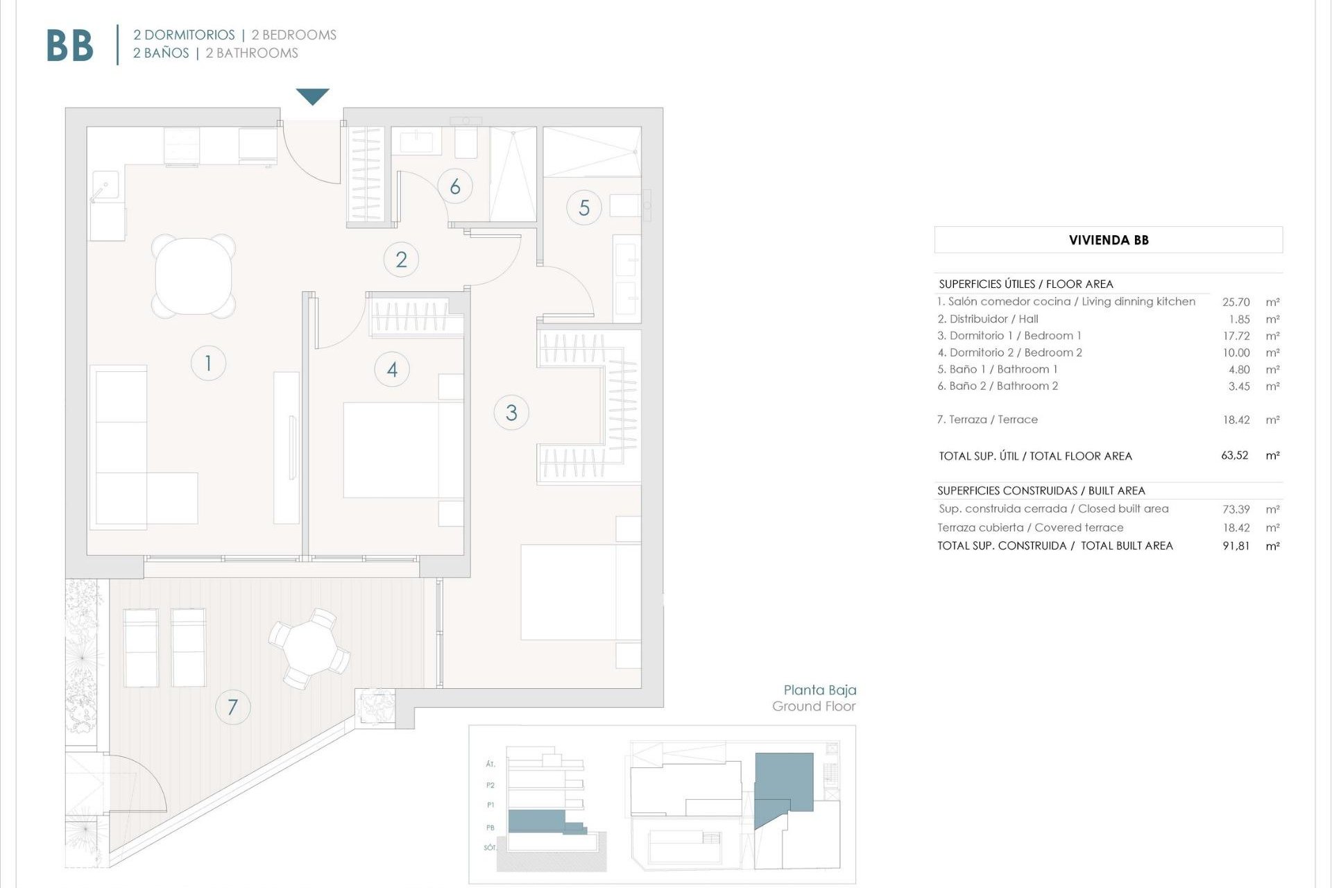 New Build - Apartment / flat - Benijofar - Pueblo