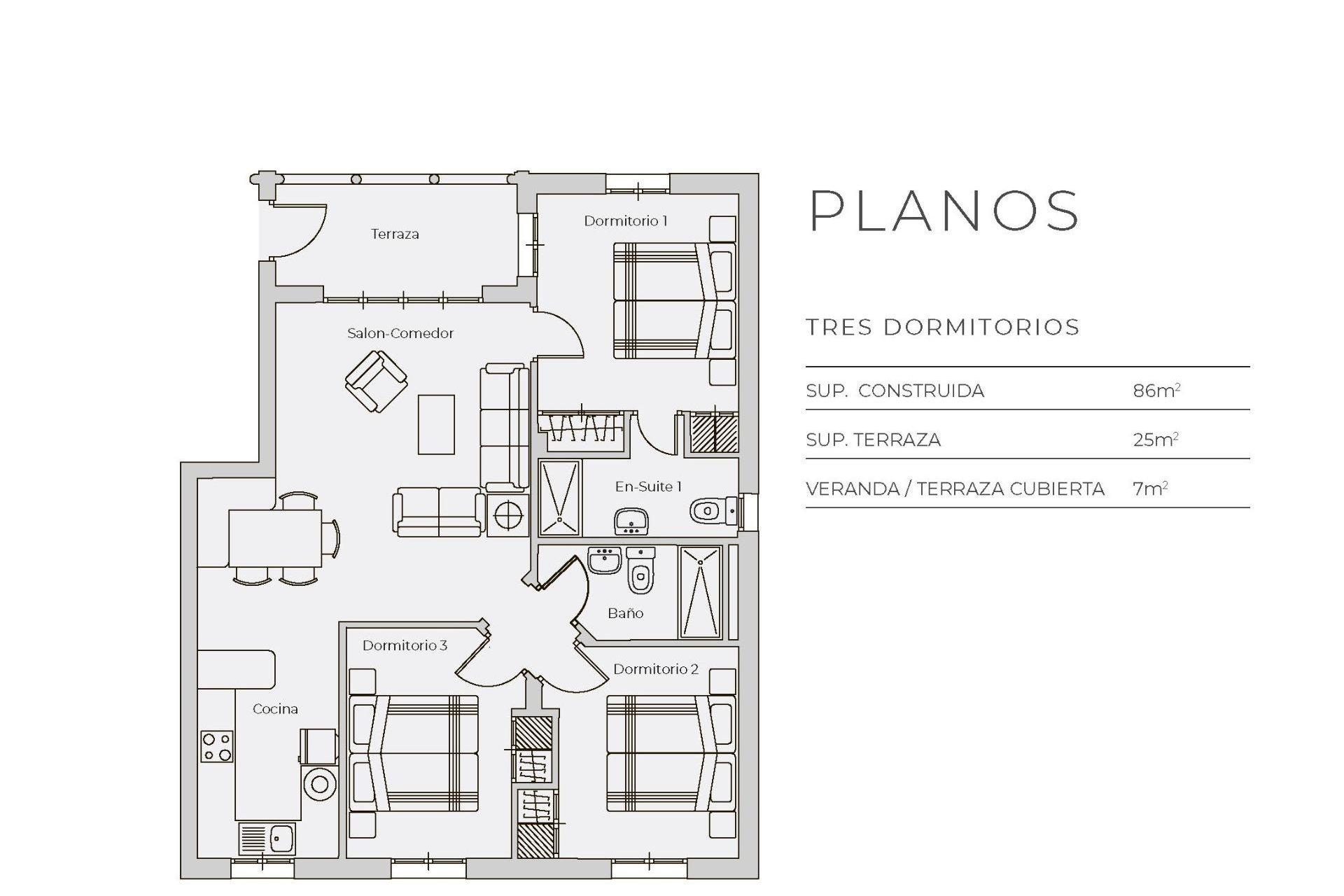 New Build - Apartment / flat - Cuevas Del Almanzora - Desert Springs Golf Club