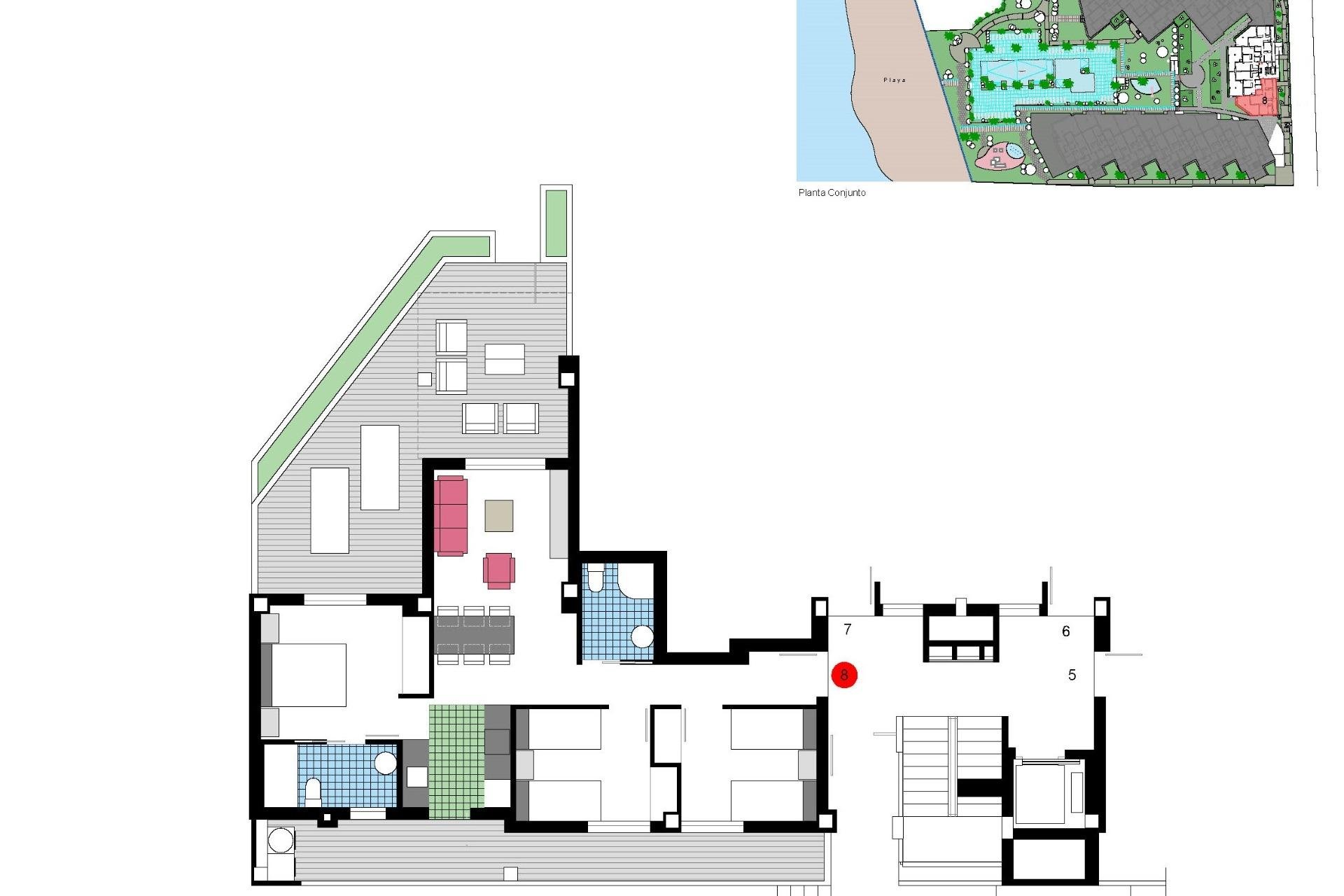 New Build - Apartment / flat - Denia - L´Estanyó (Marinas)